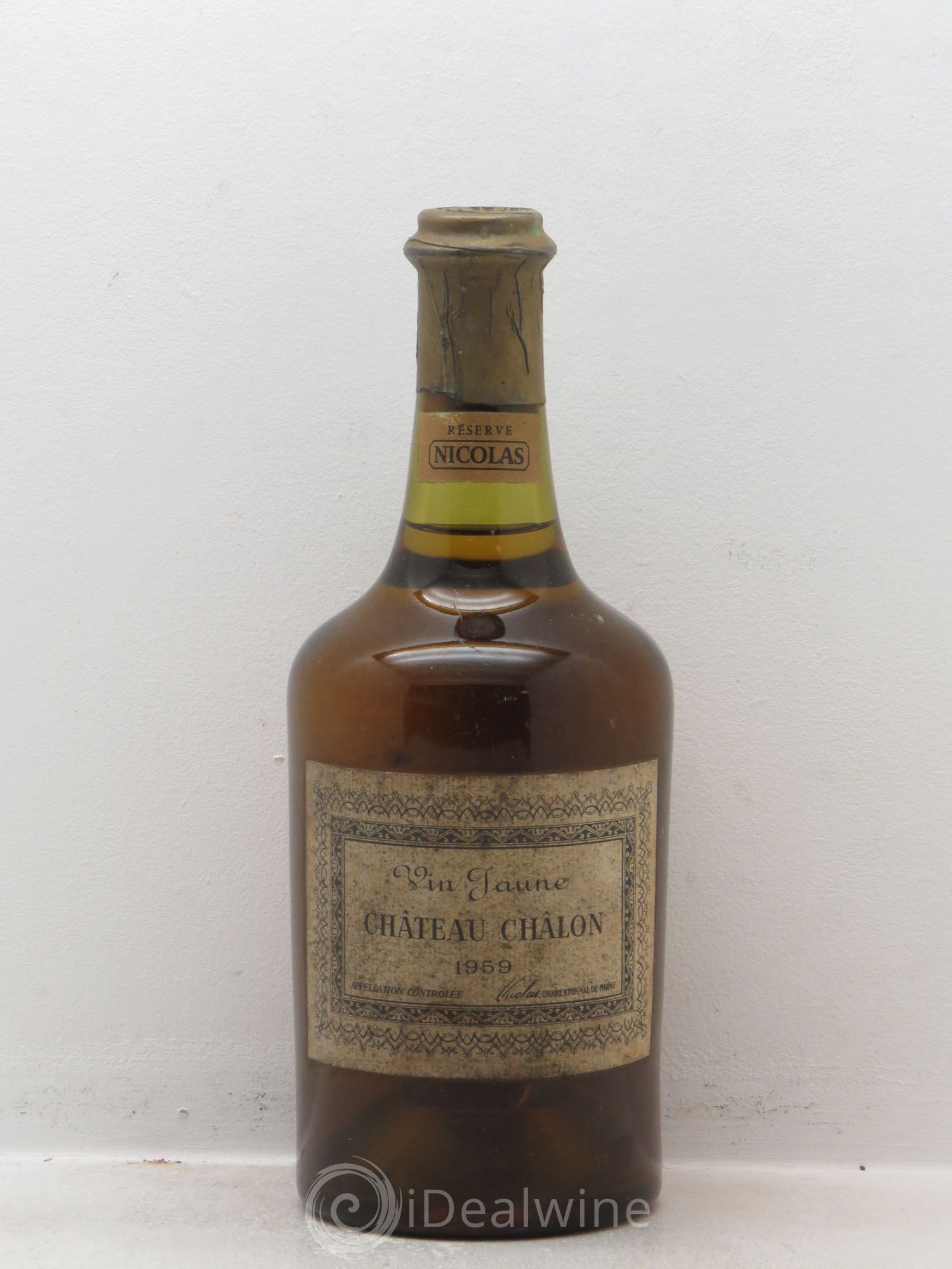 Château-Chalon Arbois Vin Jaune Reserve Nicolas 1959 - Posten von 1 Flasche - 0