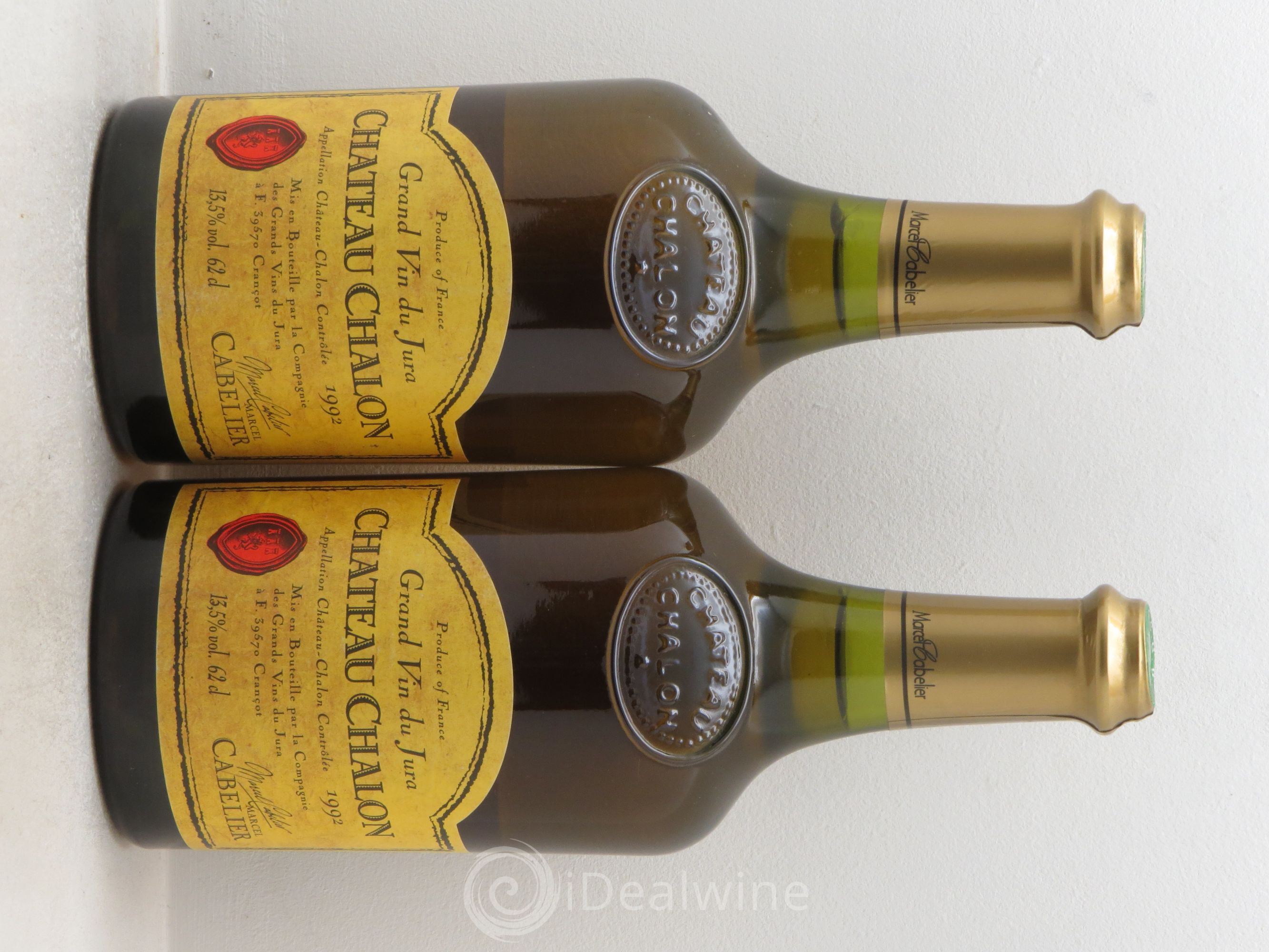 Château-Chalon Arbois Vin Jaune Cabellier 1992 - Posten von 2 Flaschen - 0