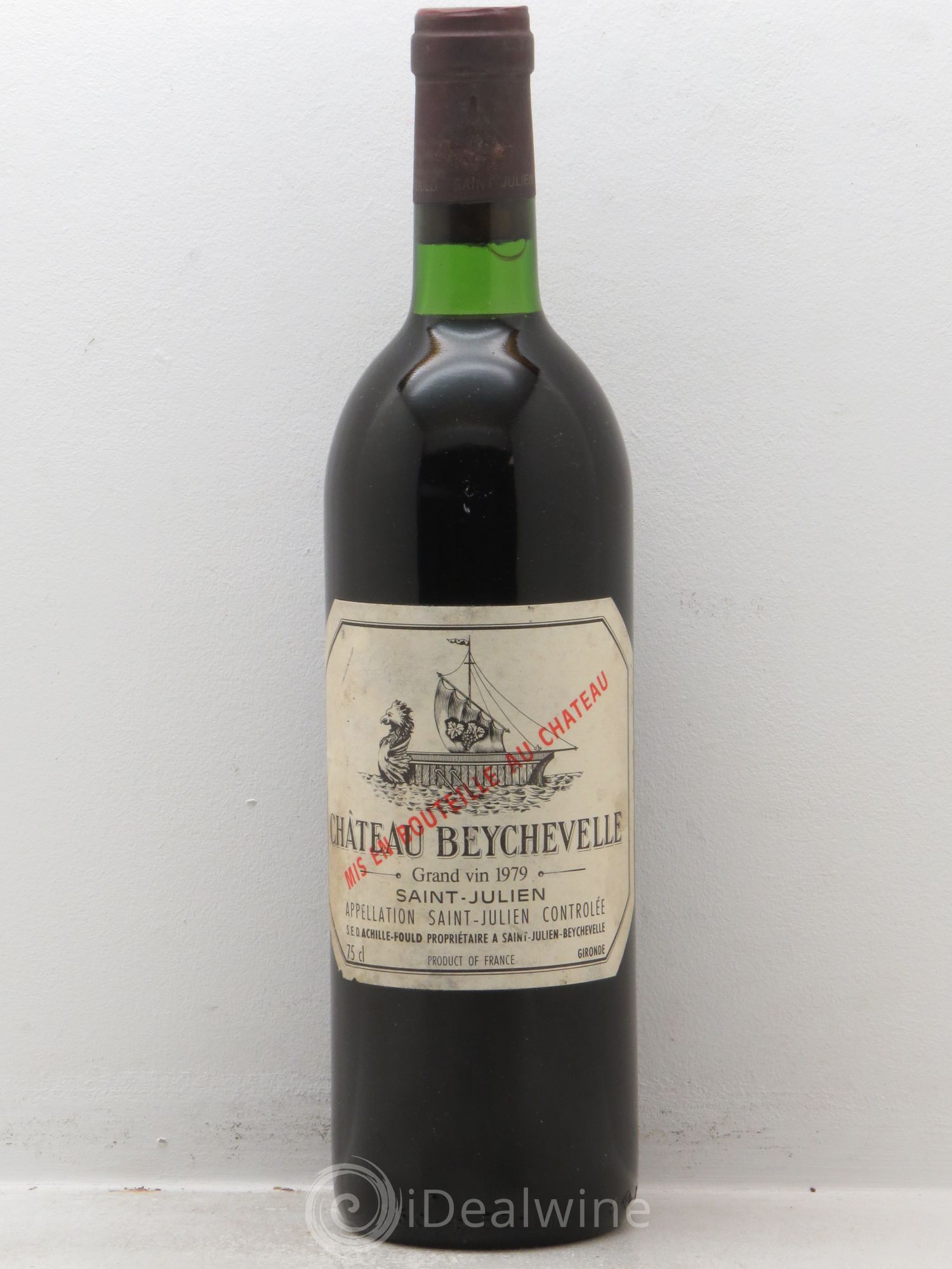 Château Beychevelle 4ème Grand Cru Classé 1979 - Lot de 1 bouteille - 0