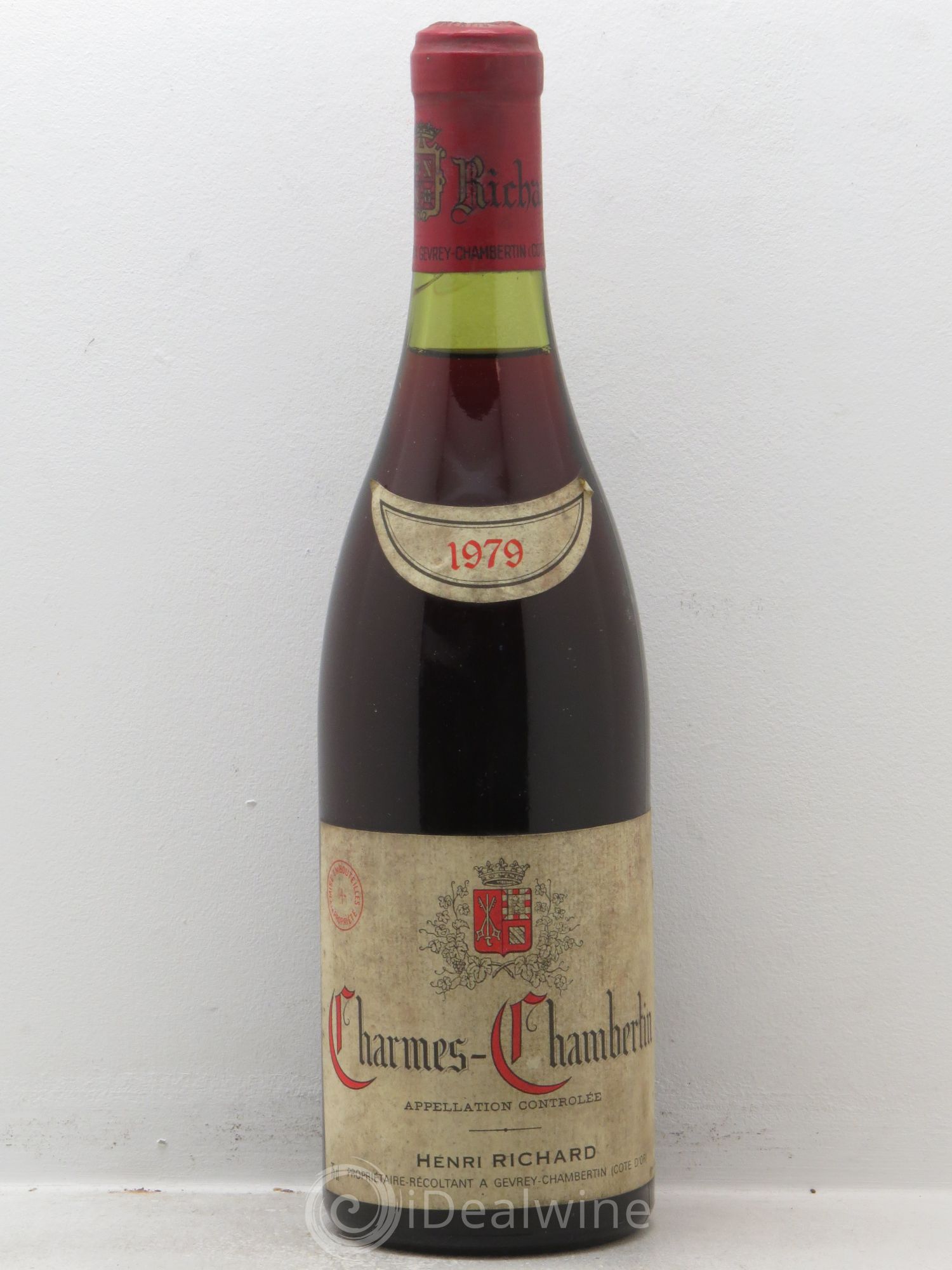 Charmes-Chambertin Grand Cru Richard 1979 - Lot de 1 bouteille - 0