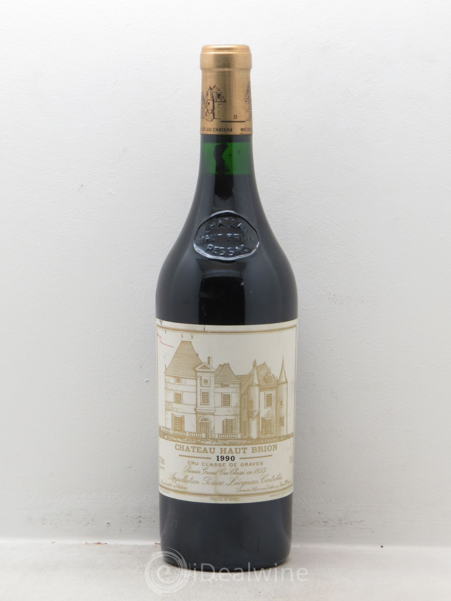 Château Haut Brion 1er Grand Cru Classé 1990 - Lot de 1 bouteille - 0