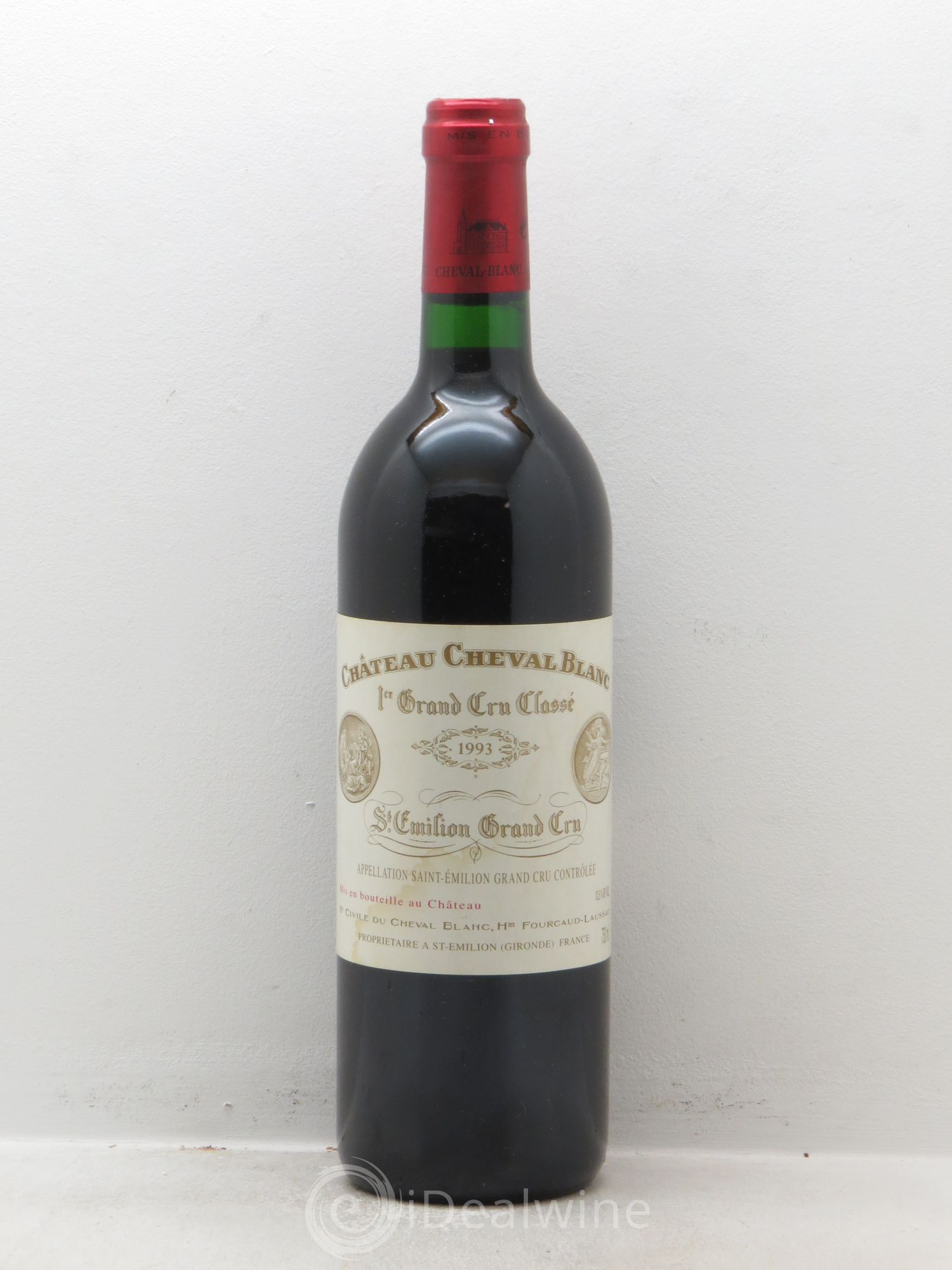 Château Cheval Blanc 1er Grand Cru Classé A 1993 - Lot de 1 bouteille - 0