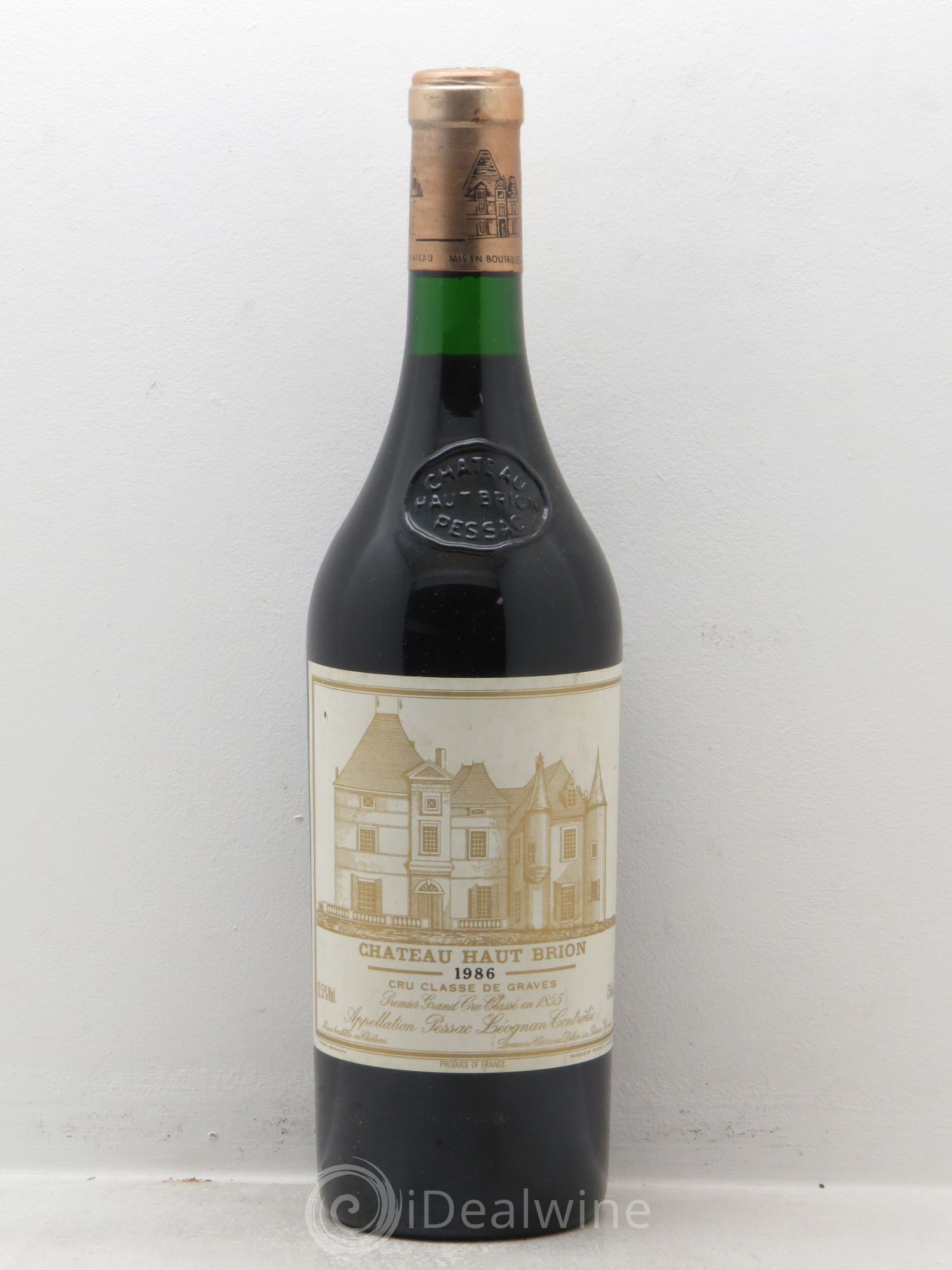 Château Haut Brion 1er Grand Cru Classé 1986 - Lot de 1 bouteille - 0