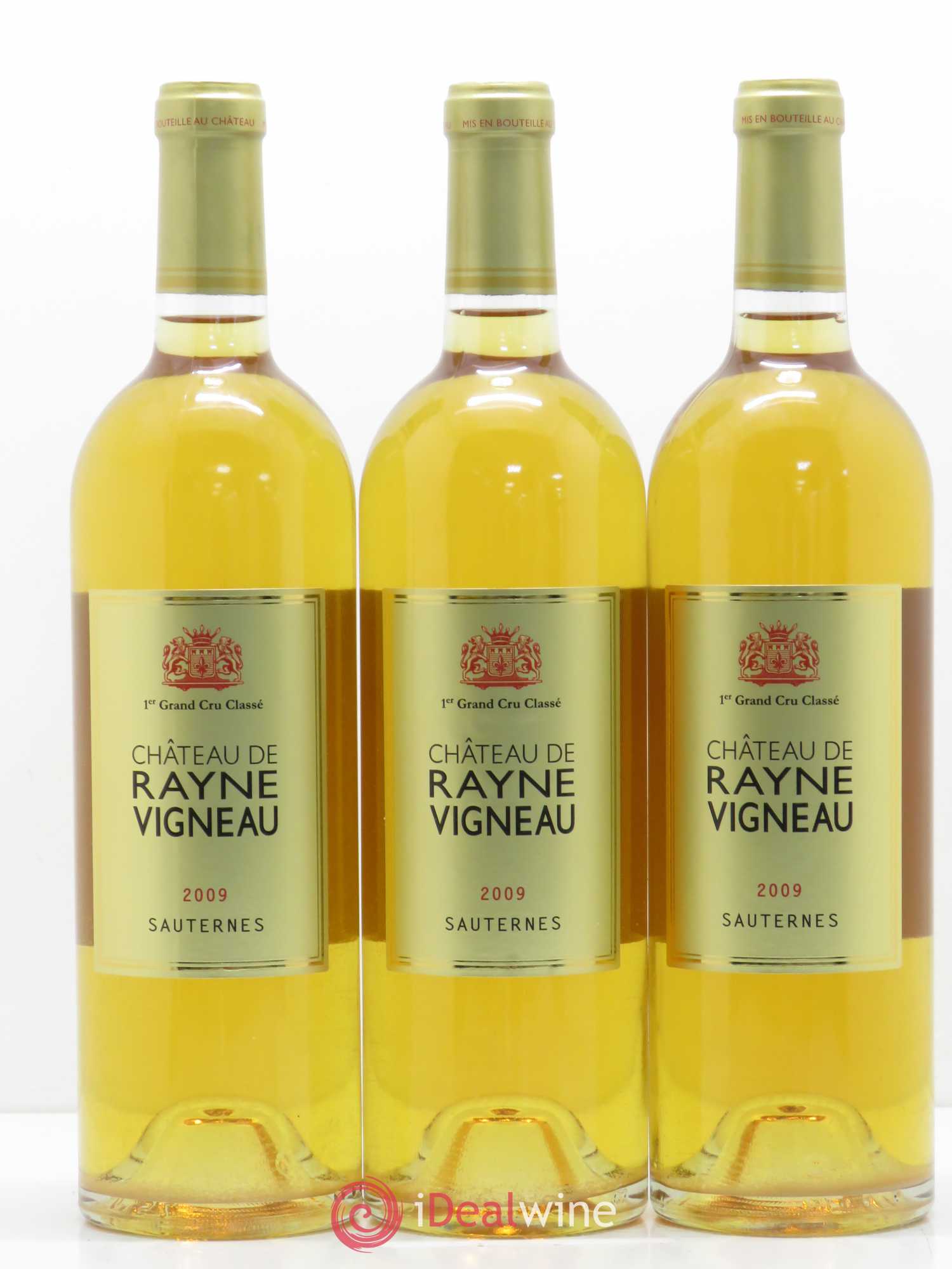 Château de Rayne Vigneau 1er Grand Cru Classé 2009 - Lotto di 3 bottiglie - 0