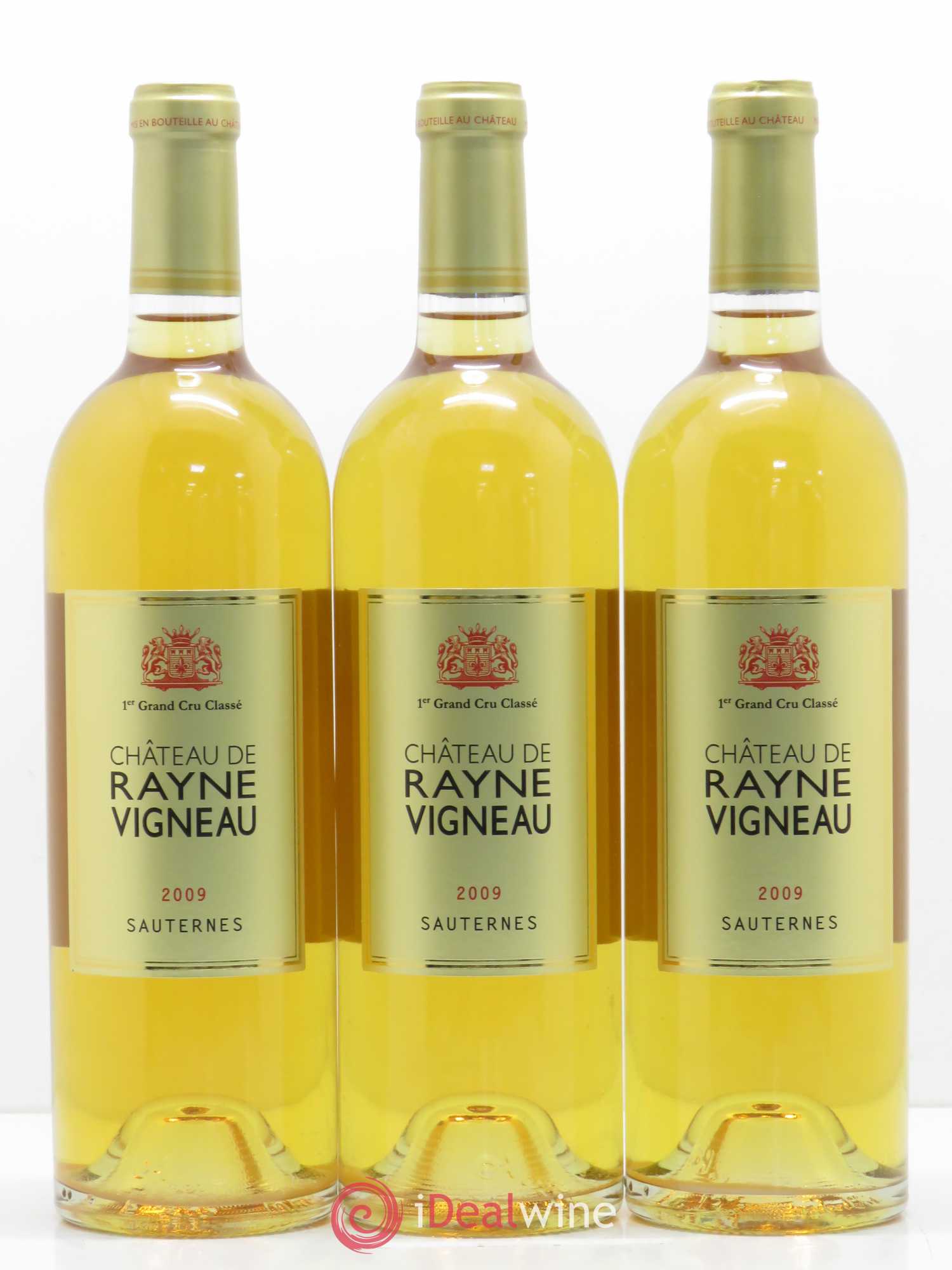 Château de Rayne Vigneau 1er Grand Cru Classé 2009 - Lotto di 3 bottiglie - 0