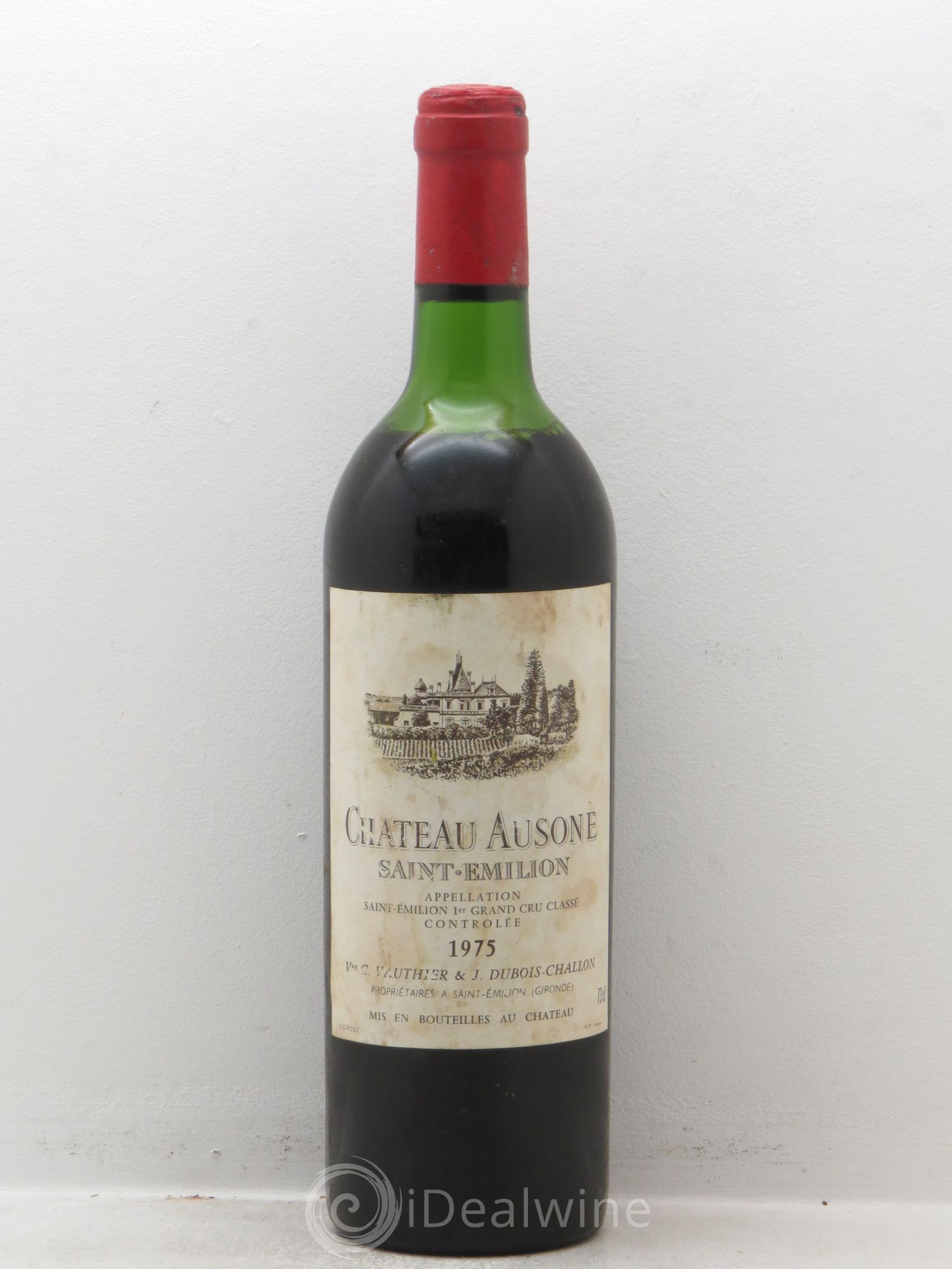 Château Ausone 1er Grand Cru Classé A 1975 - Lot de 1 bouteille - 0
