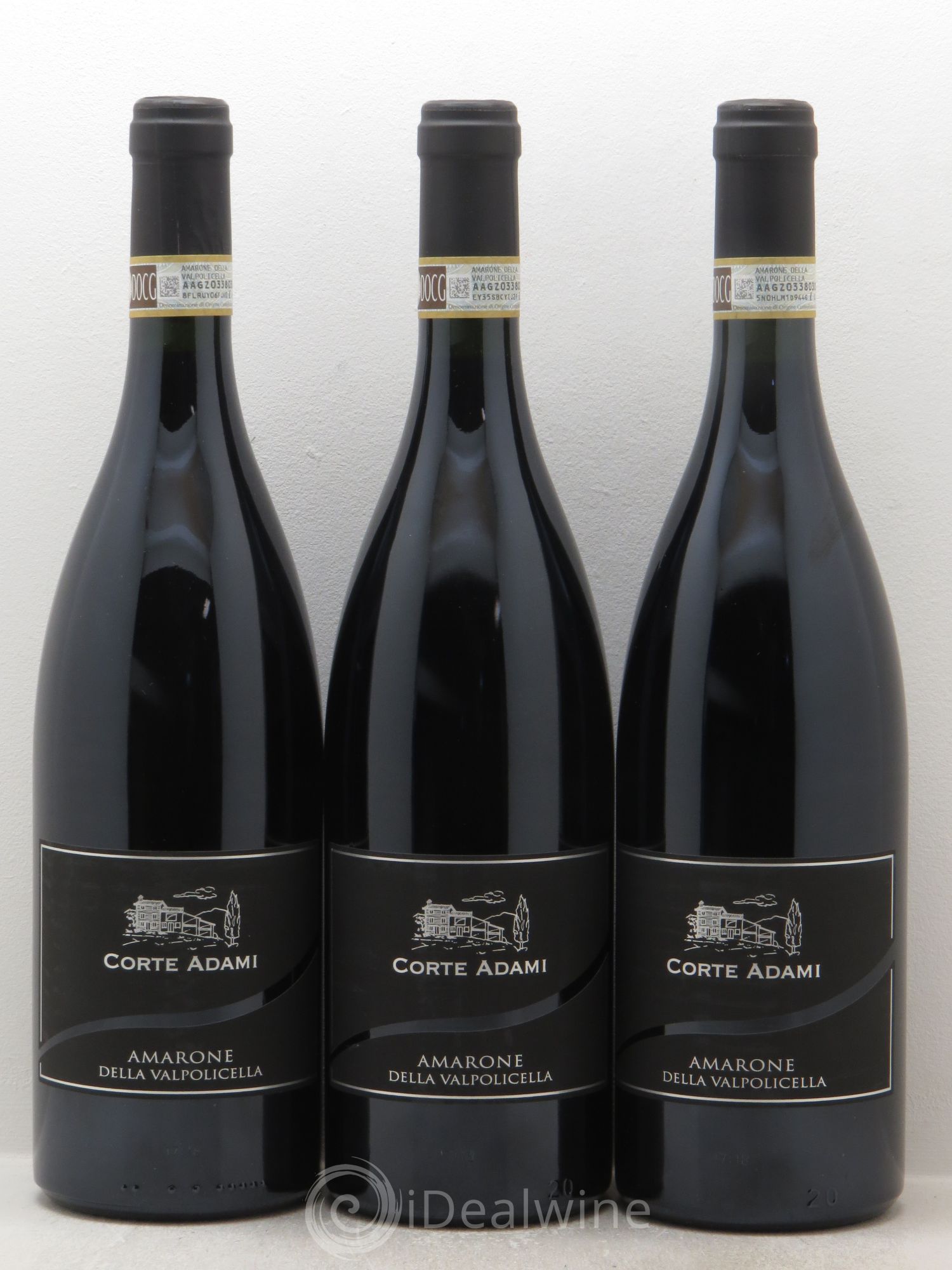 Amarone della Valpolicella DOC Corte Adami 2010 - Lot de 3 bouteilles - 0