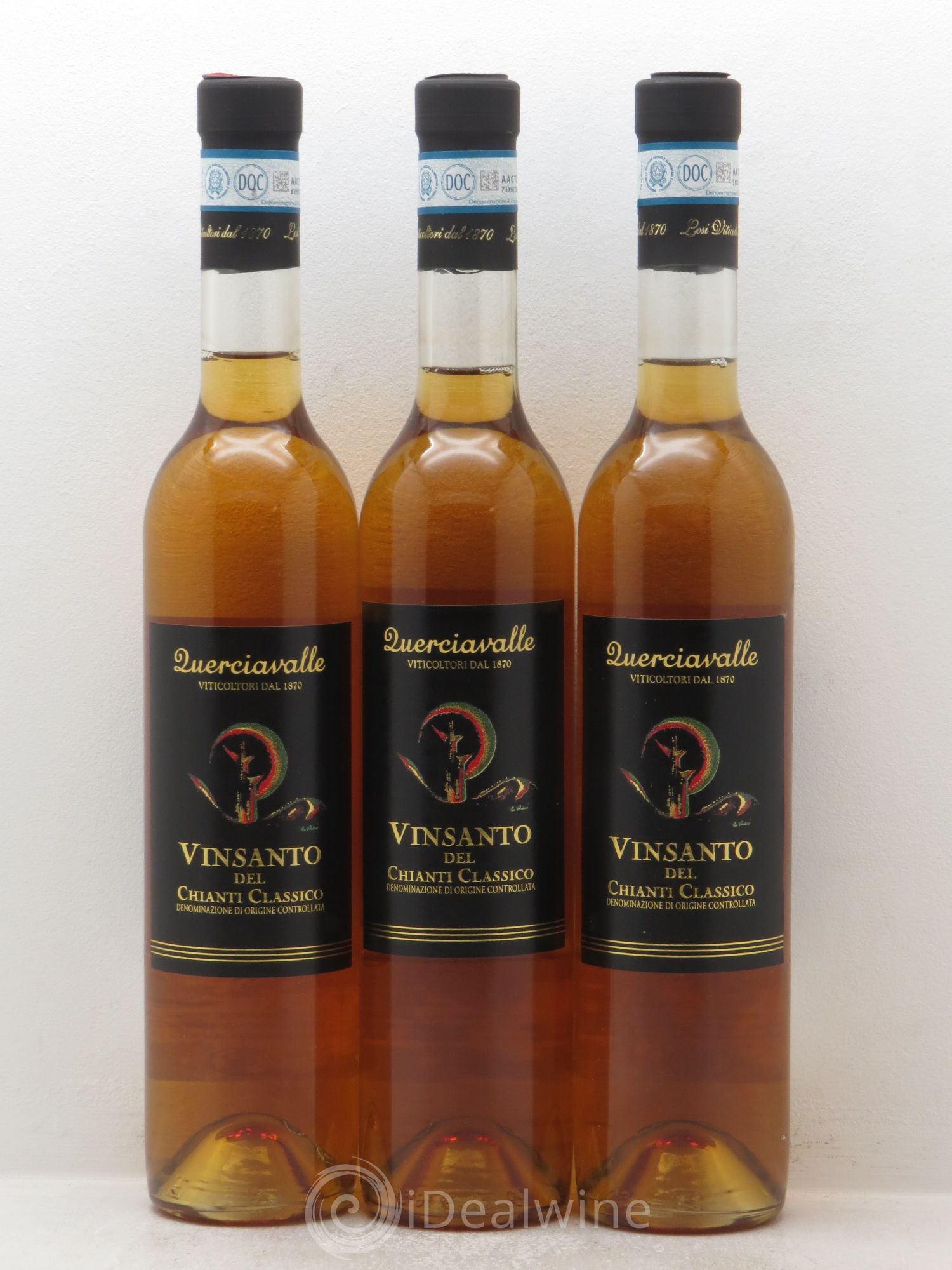 Italie Vin Santo del Chianti Classico Querciavalle (50cl) 1999 - Posten von 3 Flaschen - 0