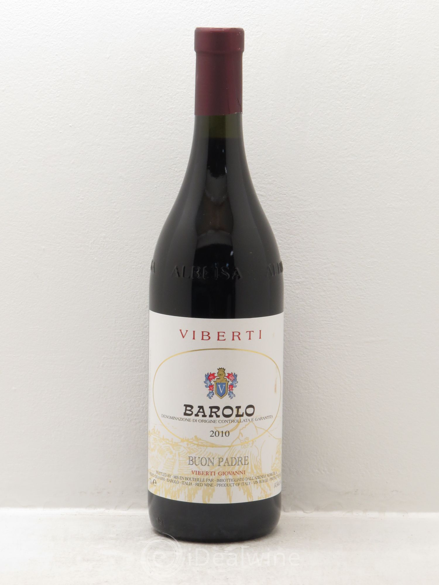 Barolo Buon Padre Viberti 2010 - Lot de 1 bouteille - 0