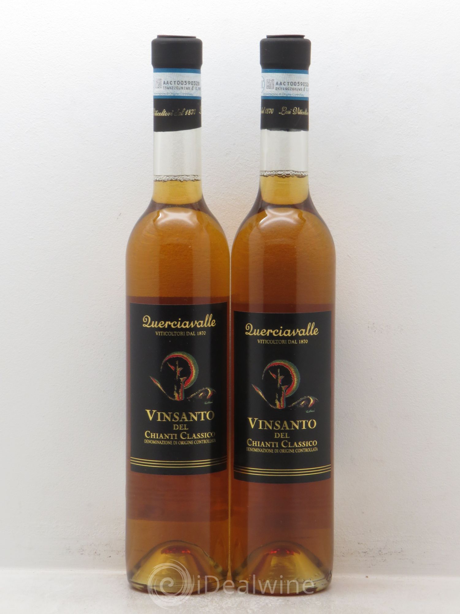 Italie Vin Santo del Chianti Classico Querciavalle (50cl) 1999 - Posten von 2 Flaschen - 0