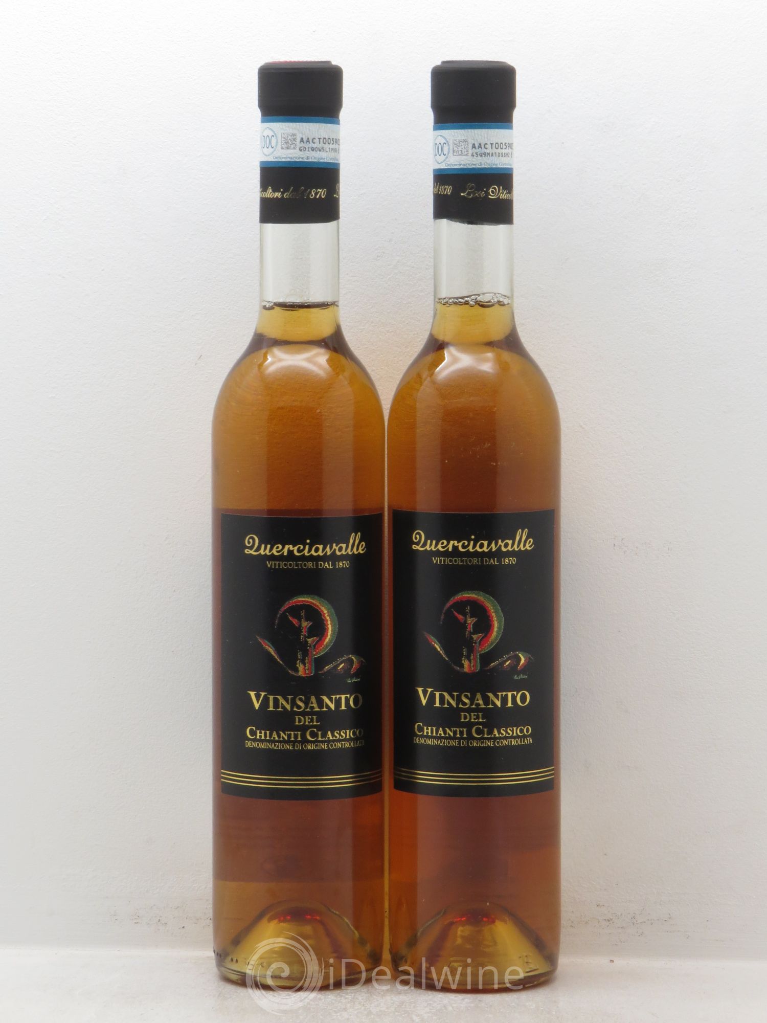 Italie Vin Santo del Chianti Classico Querciavalle (50cl) 1999 - Posten von 2 Flaschen - 0