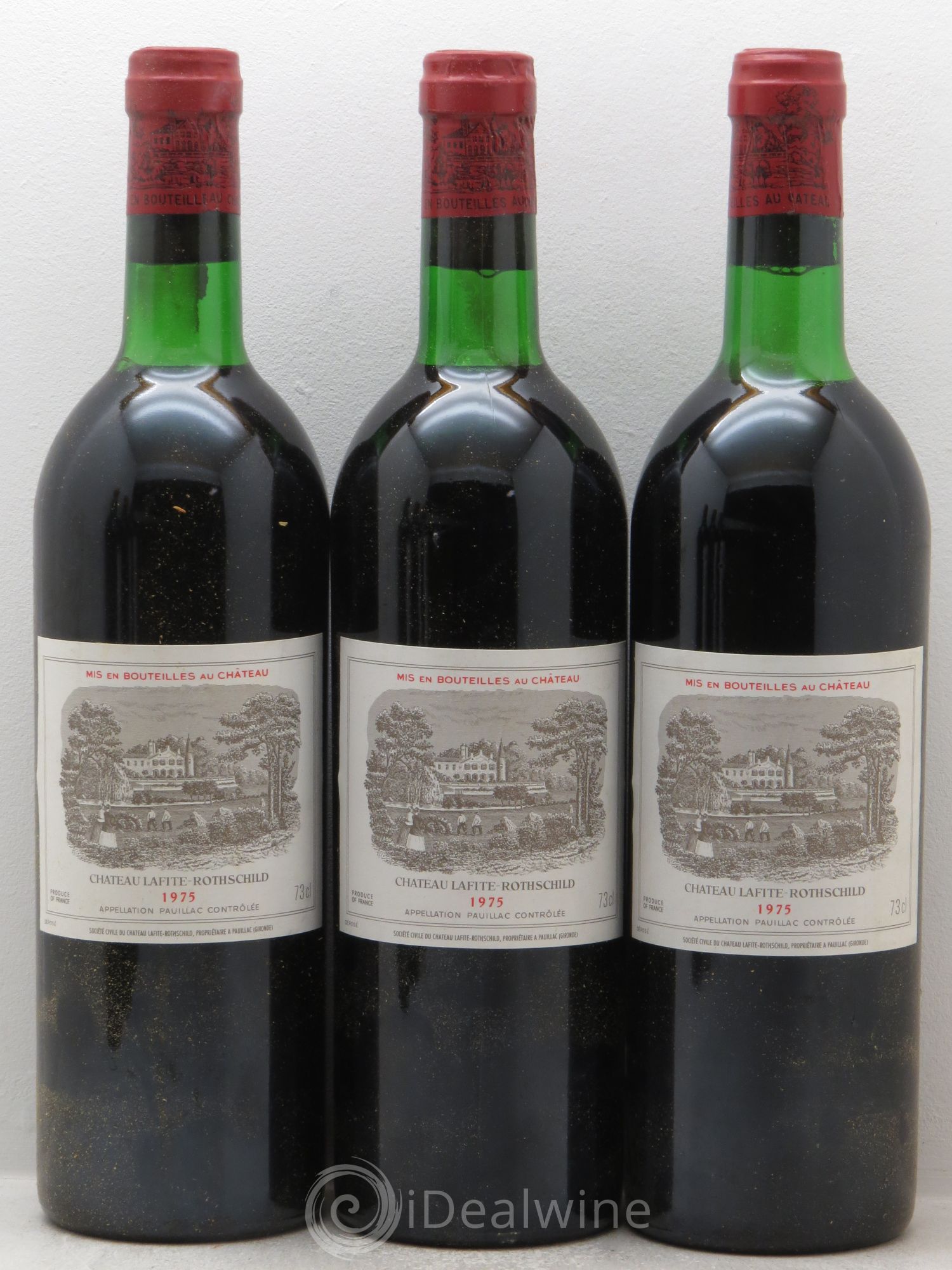 Château Lafite Rothschild 1er Grand Cru Classé 1975 - Lot de 12 bouteilles - 3