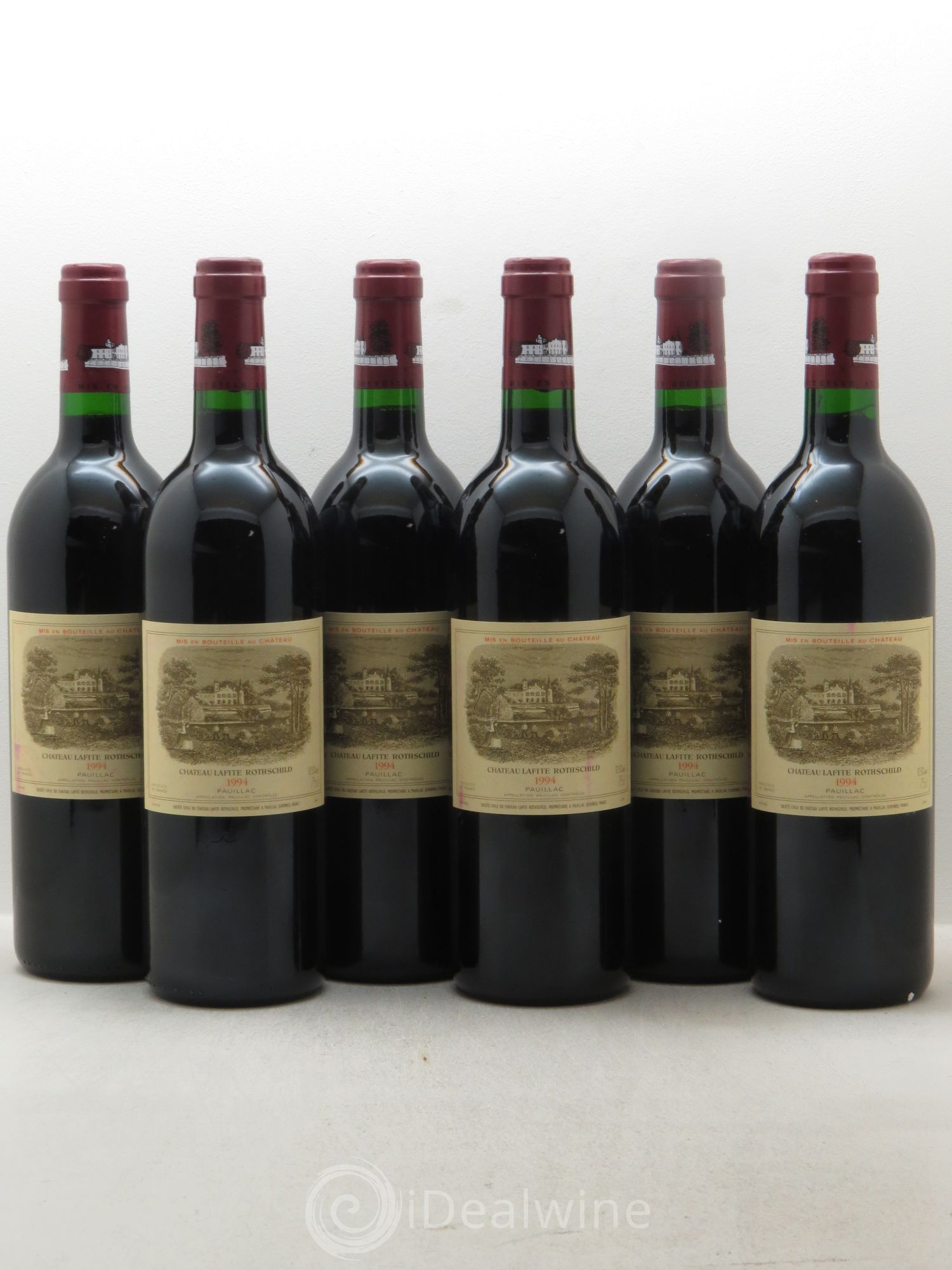 Château Lafite Rothschild 1er Grand Cru Classé 1994 - Lot de 6 bouteilles - 0