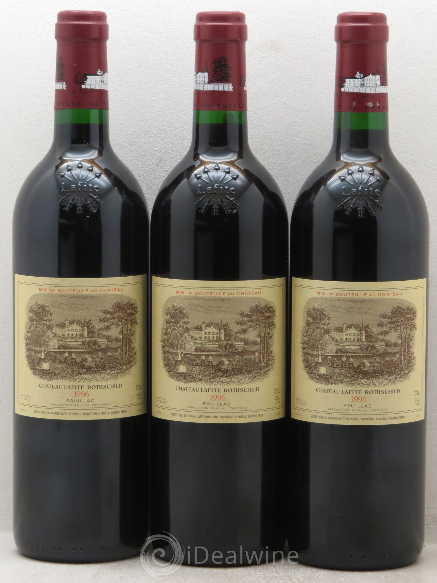 Château Lafite Rothschild 1er Grand Cru Classé 1996 - Lot de 6 bouteilles - 2