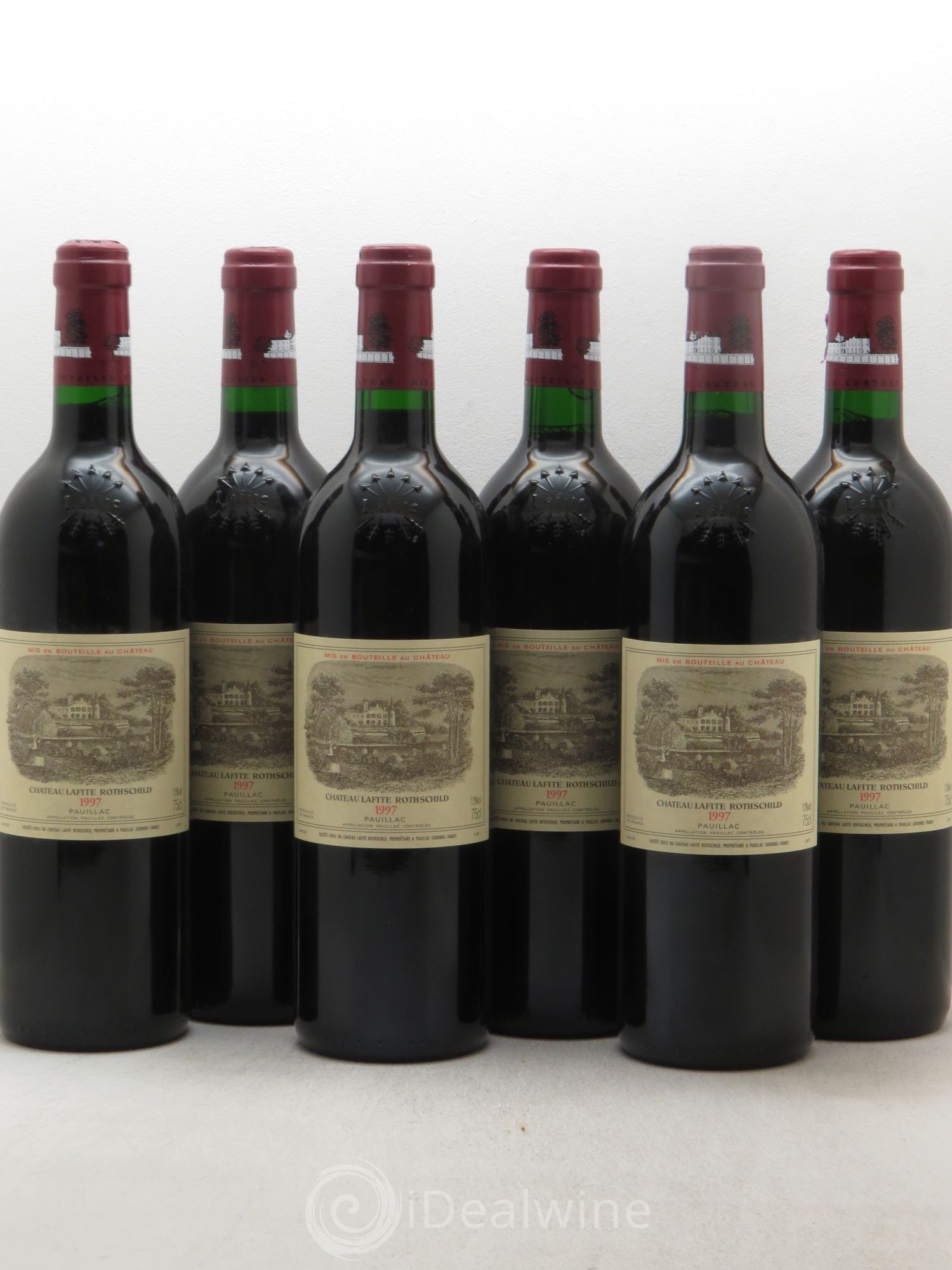 Château Lafite Rothschild 1er Grand Cru Classé 1997 - Lot de 6 bouteilles - 0