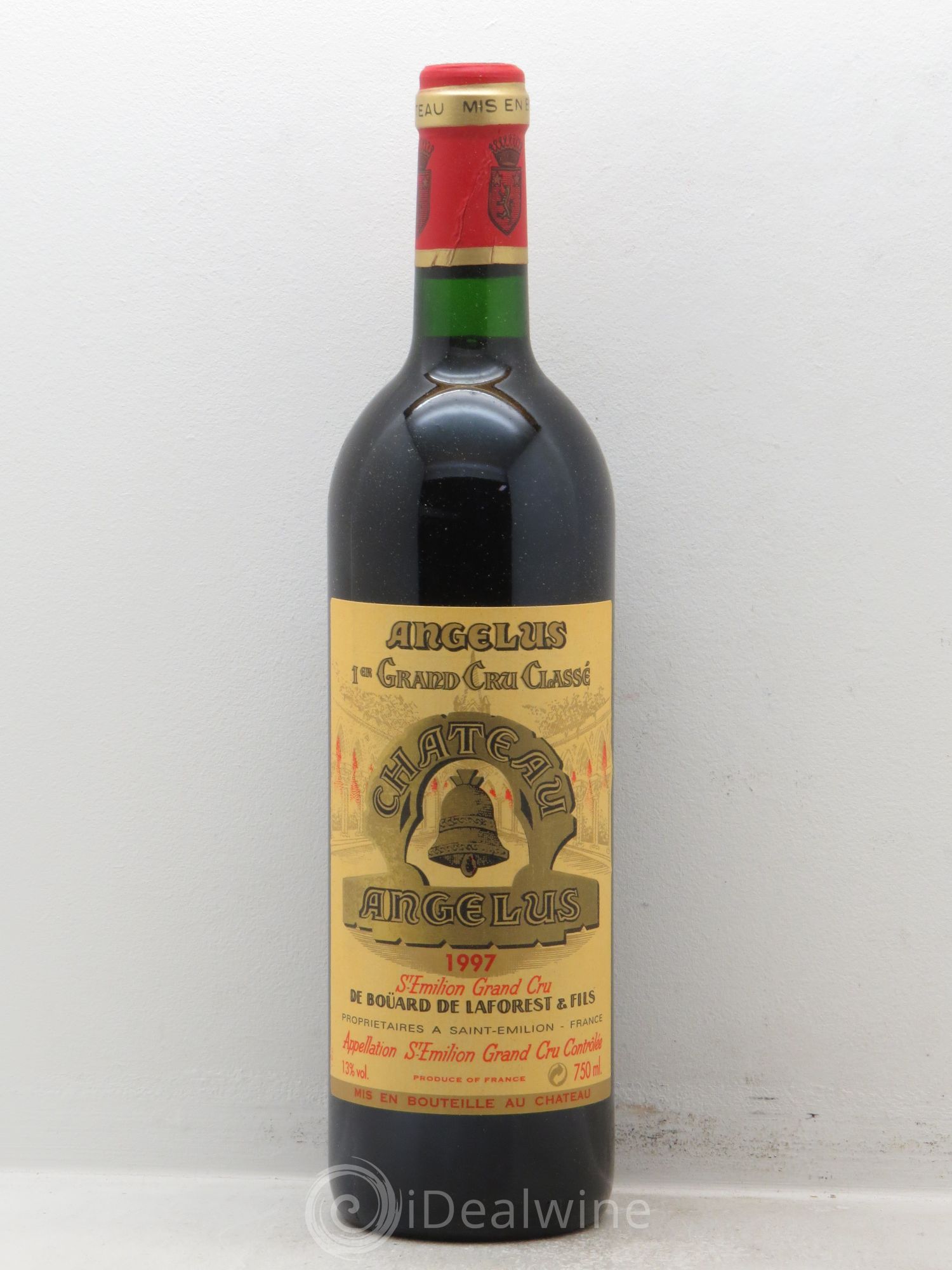 Château Angélus 1er Grand Cru Classé A 1997 - Lot de 1 bouteille - 0