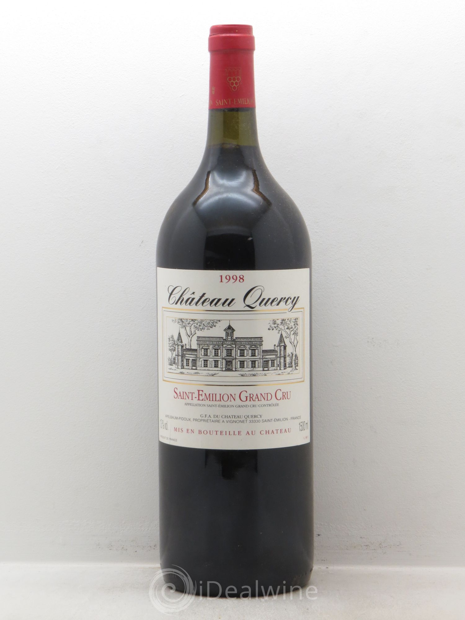 Saint-Émilion Château Quercy 1998 - Posten von 6 Magnum - 0