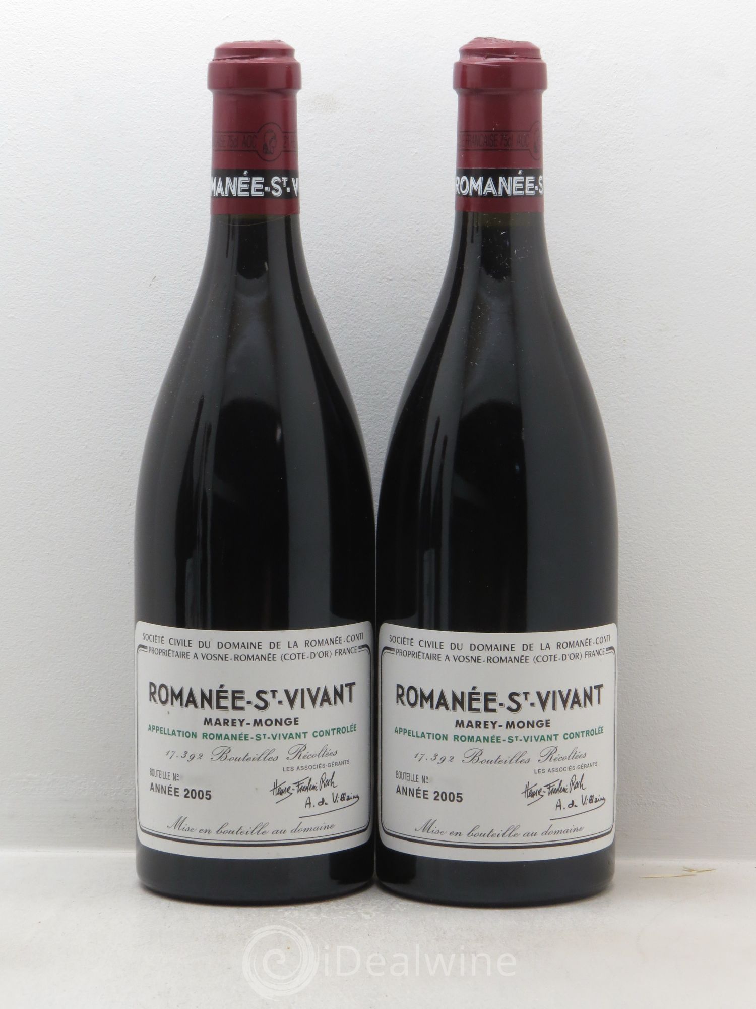Romanée-Saint-Vivant Grand Cru Domaine de la Romanée-Conti 2005 - Lot de 4 bouteilles - 1