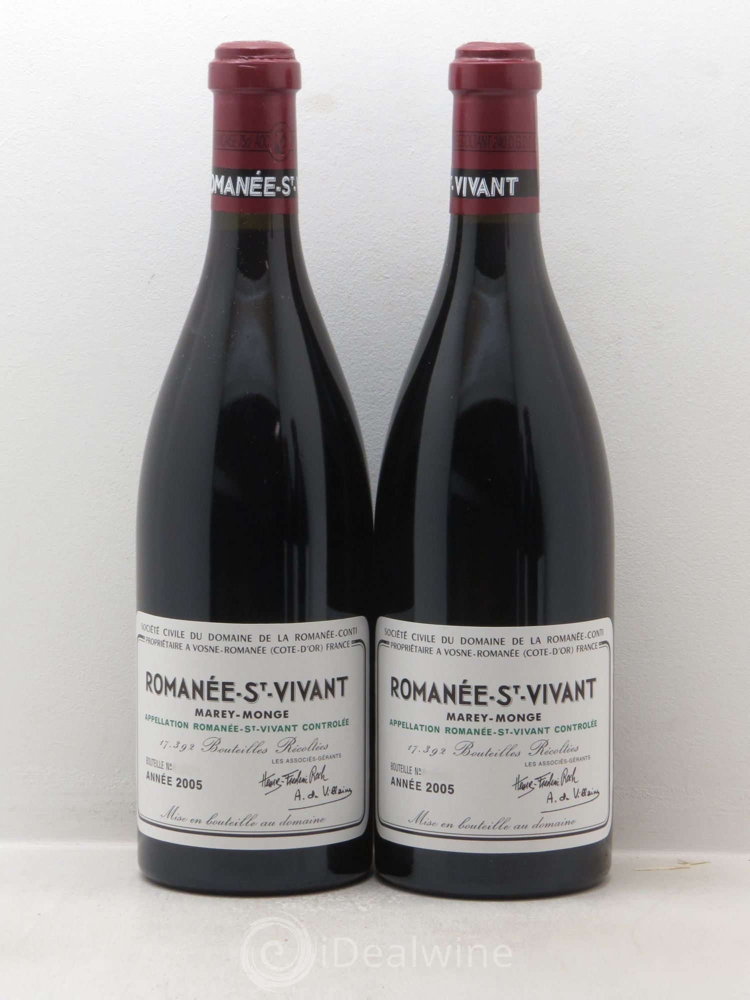 Romanée-Saint-Vivant Grand Cru Domaine de la Romanée-Conti 2005 - Lot de 4 bouteilles - 2
