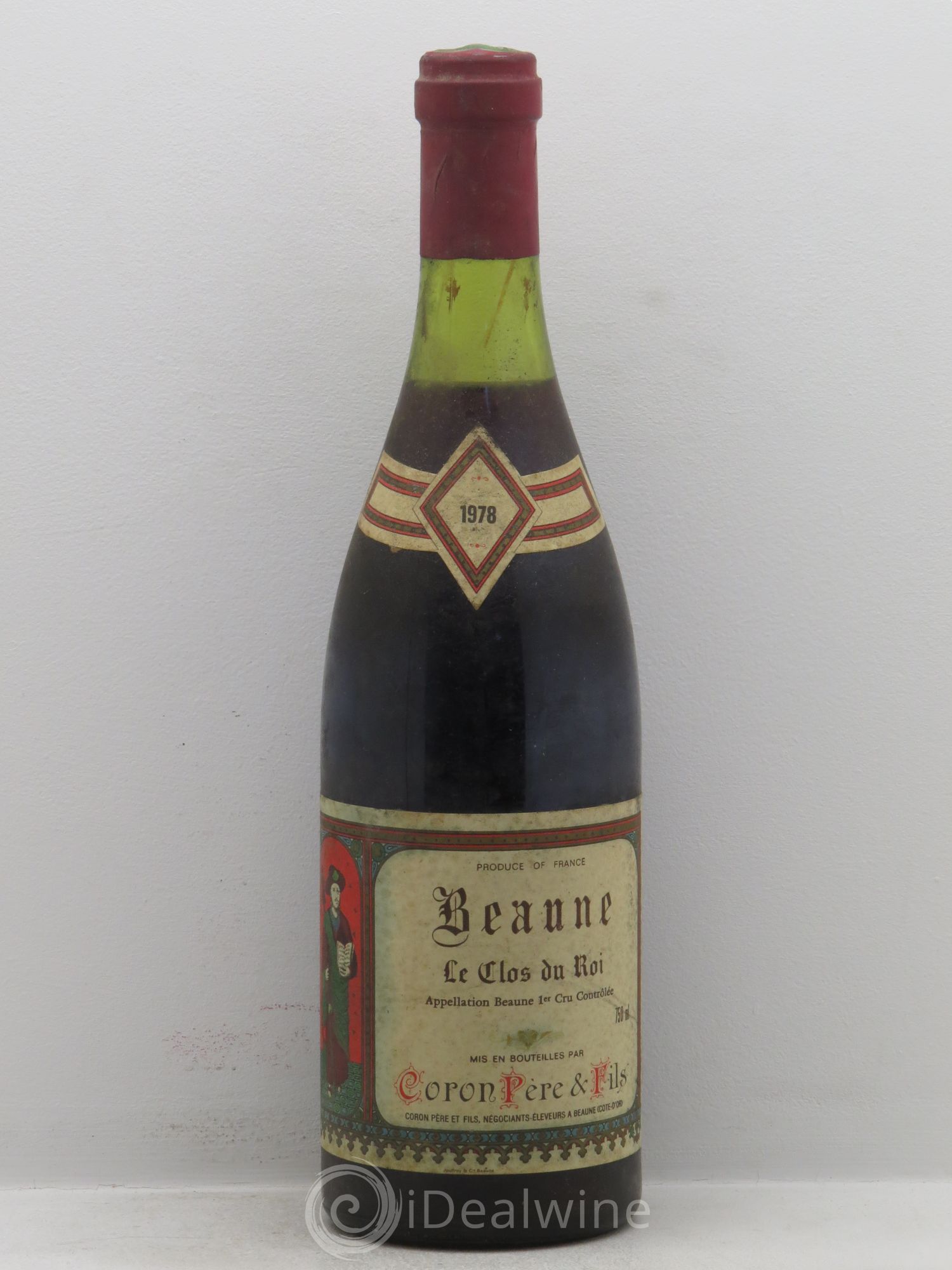 Beaune 1er Cru Coron père et fils 1978 - Posten von 1 Flasche - 0