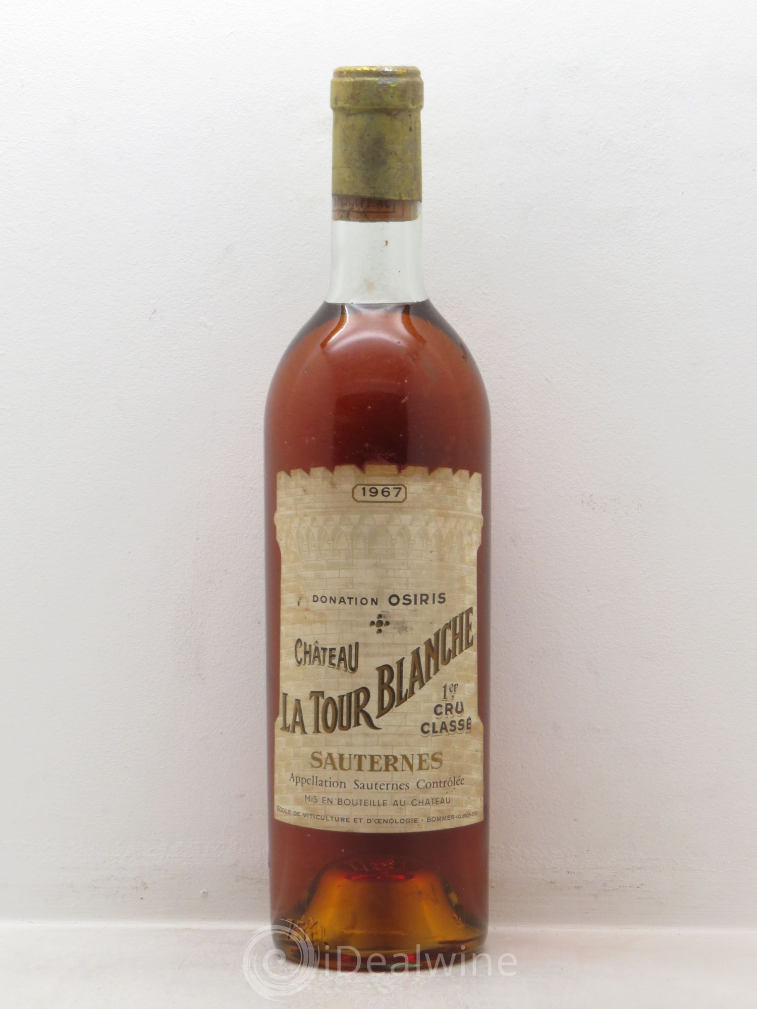 Château la Tour Blanche 1er Grand Cru Classé 1967 - Lotto di 1 bottiglia - 0