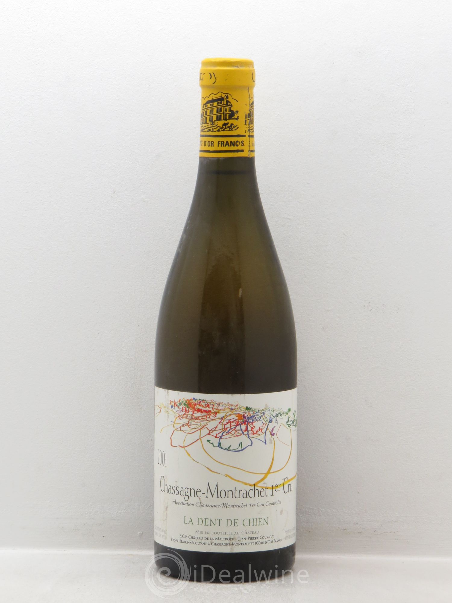 Chassagne-Montrachet 1er Cru "Dent de Chien" 2001 - Posten von 1 Flasche - 0