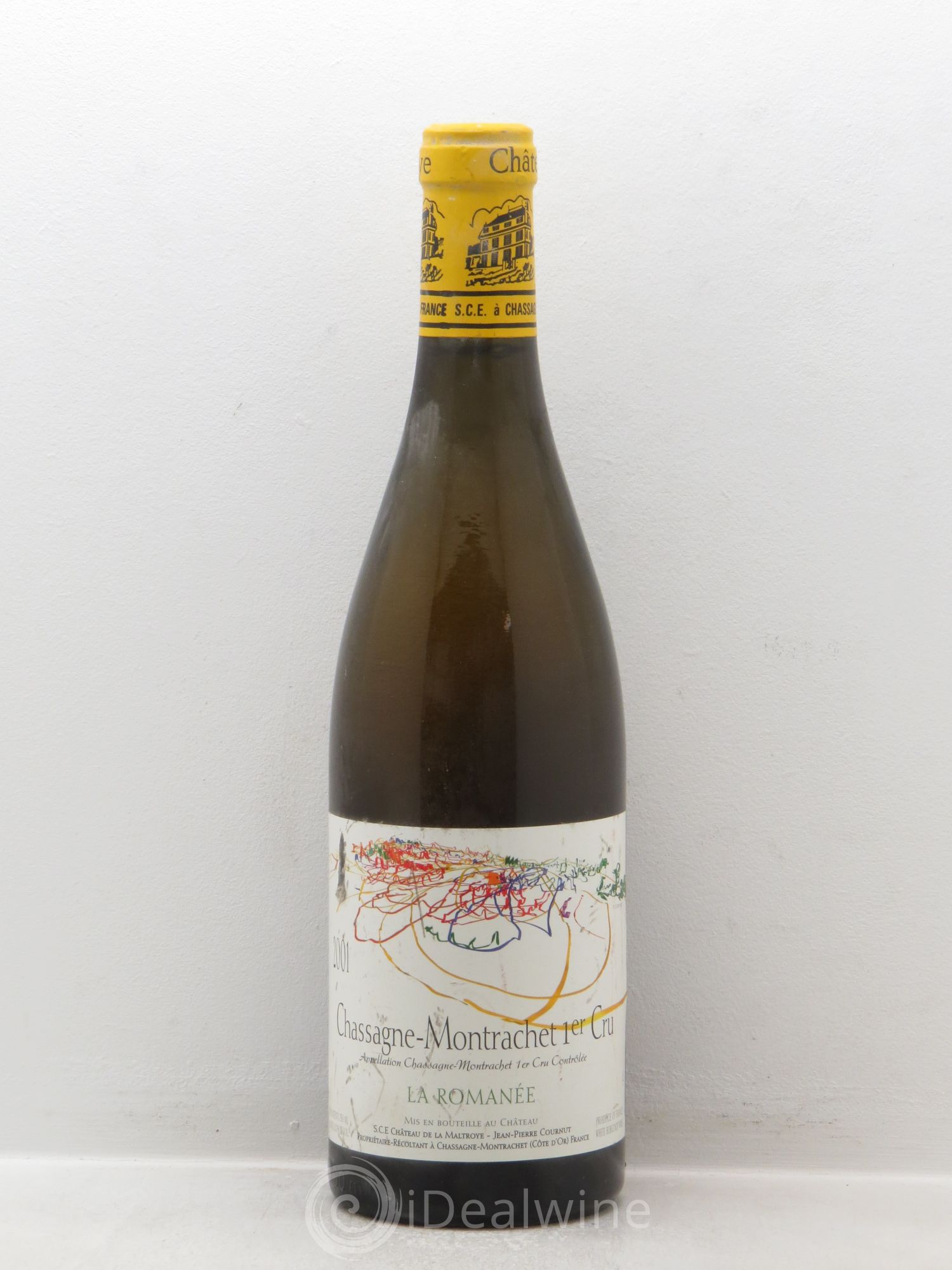 Chassagne-Montrachet 1er Cru (sans prix de réserve-no reserve) 2001 - Posten von 6 Flaschen - 0