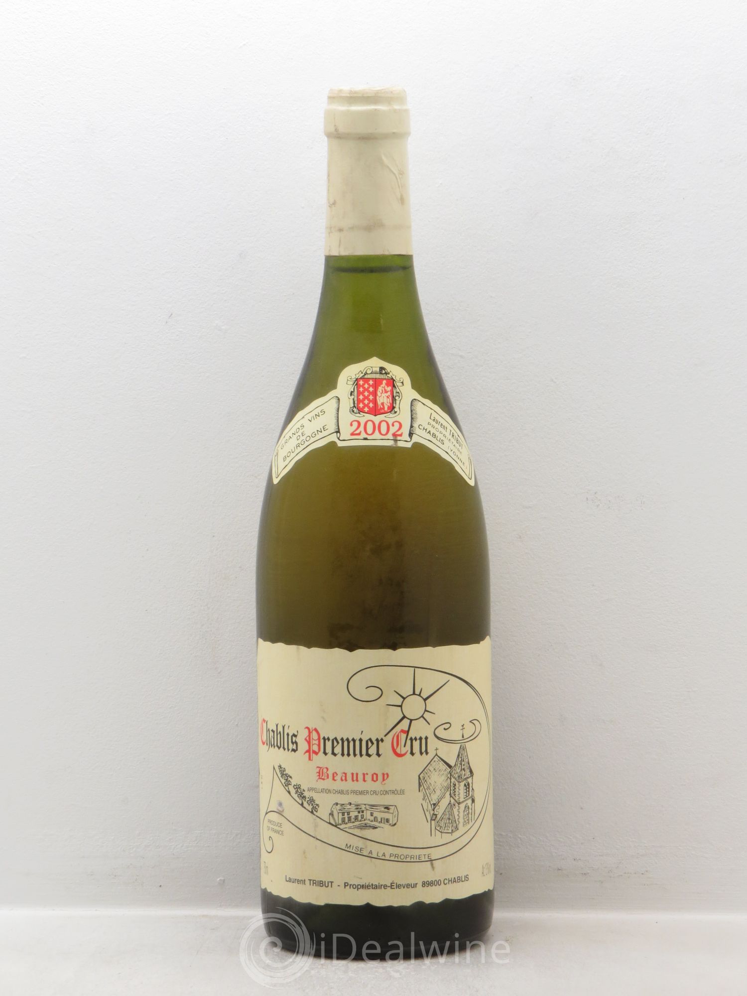 Chablis 1er Cru Laurent Tribut 2002 - Posten von 6 Flaschen - 0