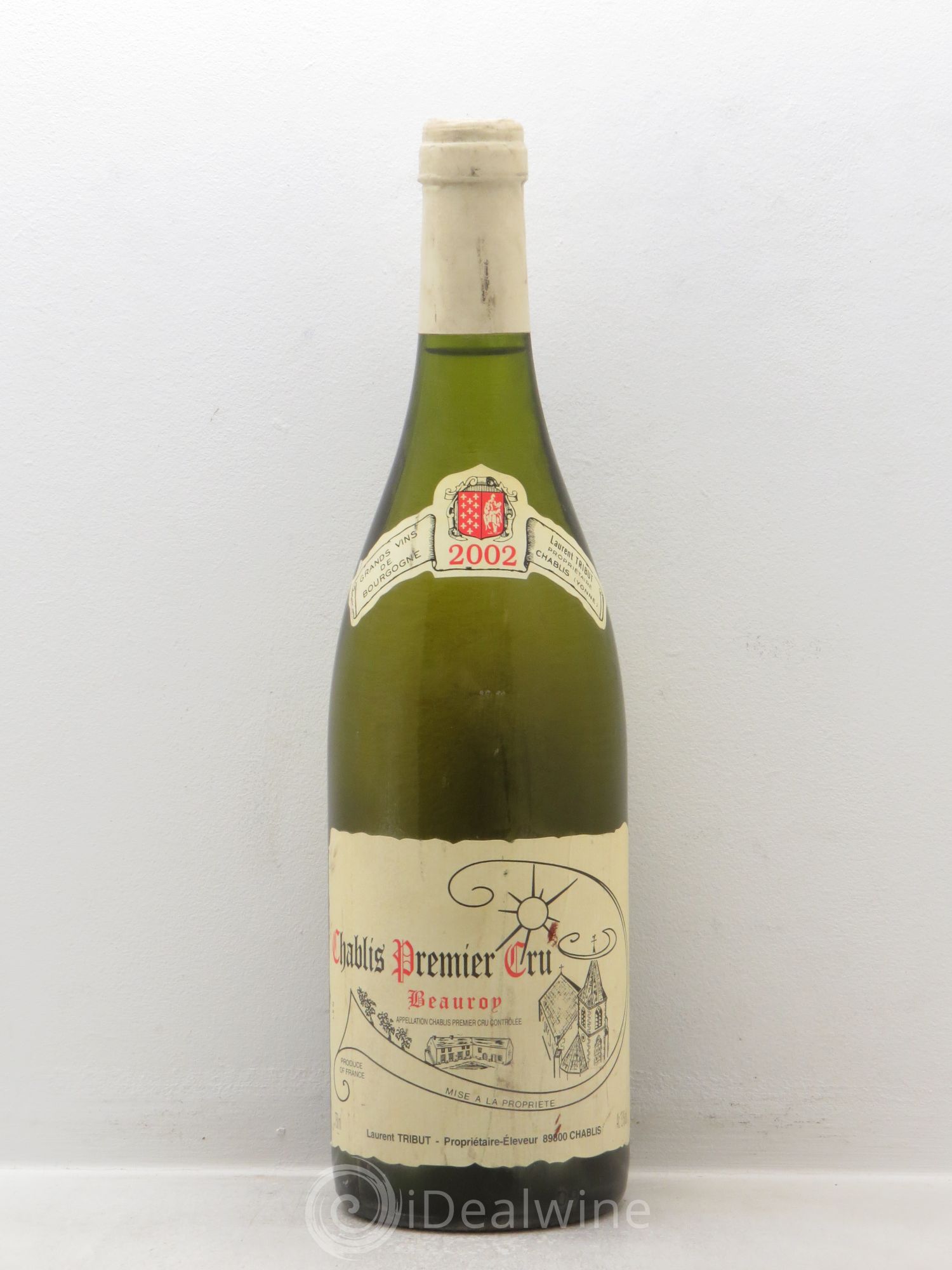 Chablis 1er Cru Laurent Tribut 2002 - Posten von 6 Flaschen - 0