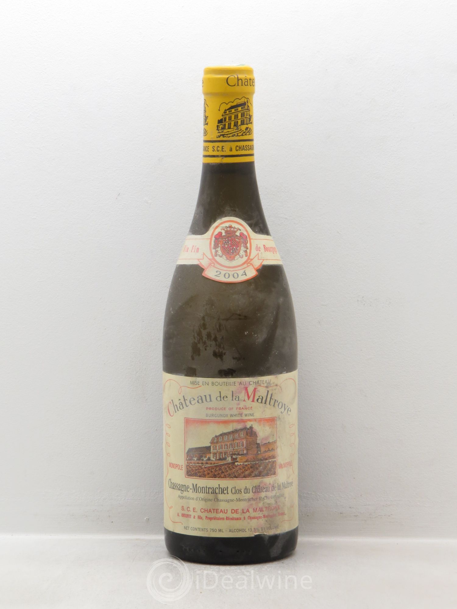 Chassagne-Montrachet 1er Cru "Clos du Château de la Maltroye" 2004 - Posten von 6 Flaschen - 0