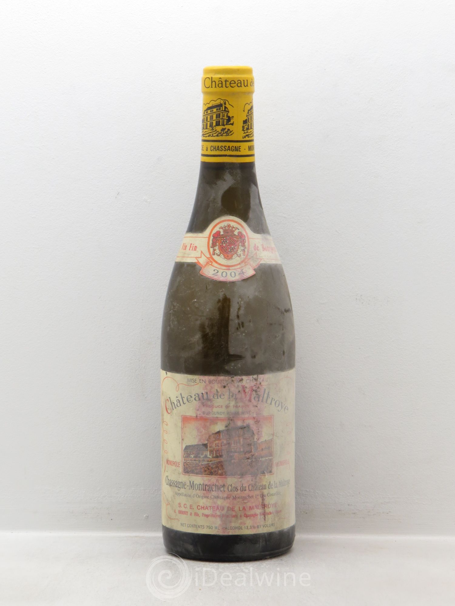Chassagne-Montrachet 1er Cru "Clos du Château de la Maltroye" 2004 - Posten von 6 Flaschen - 0