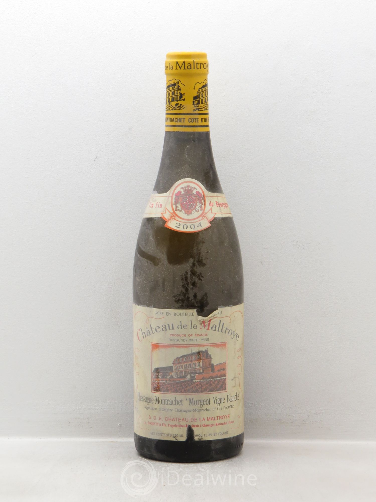 Chassagne-Montrachet 1er Cru Vigne Blanche 2004 - Posten von 6 Flaschen - 0