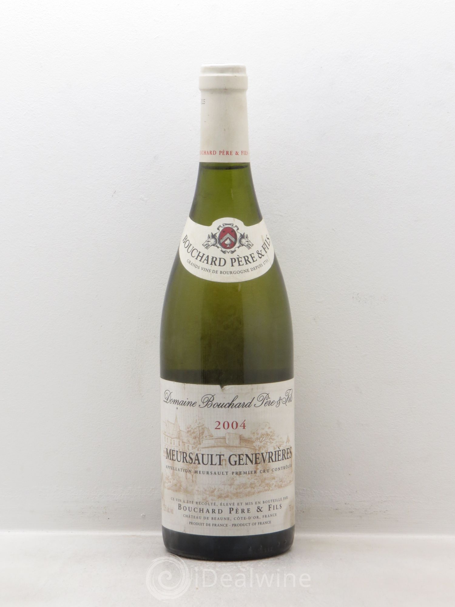 Meursault 1er Cru Genevrières Bouchard Père & Fils 2004 - Lot de 6 bouteilles - 0