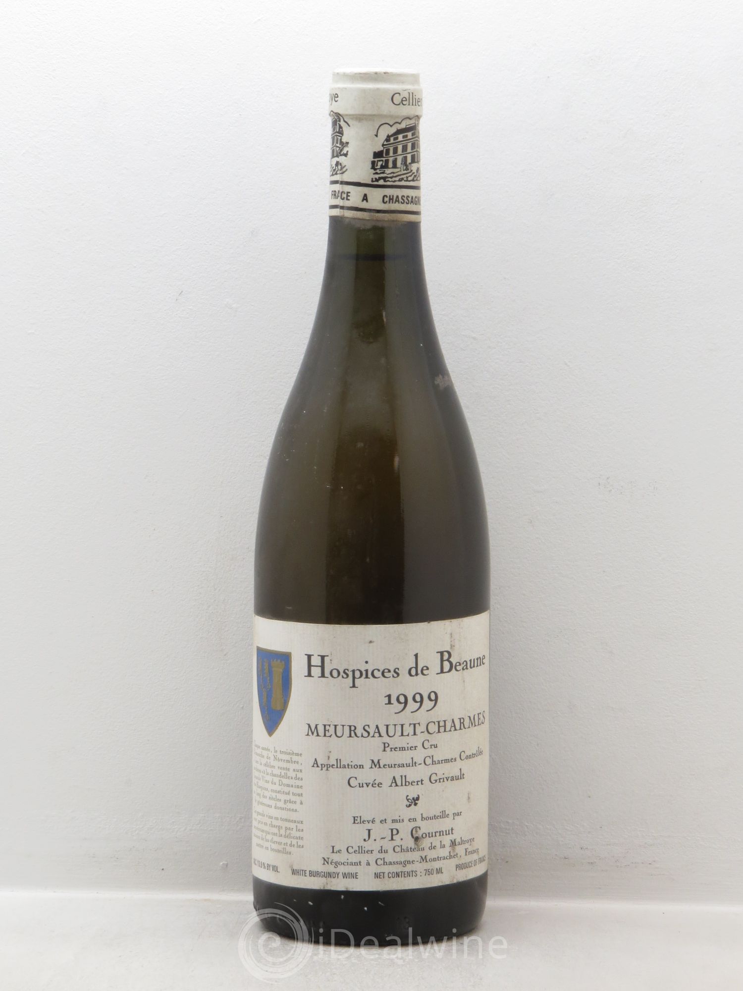 Meursault 1er Cru Cuvée Albert Grivault 1999 - Posten von 1 Flasche - 0