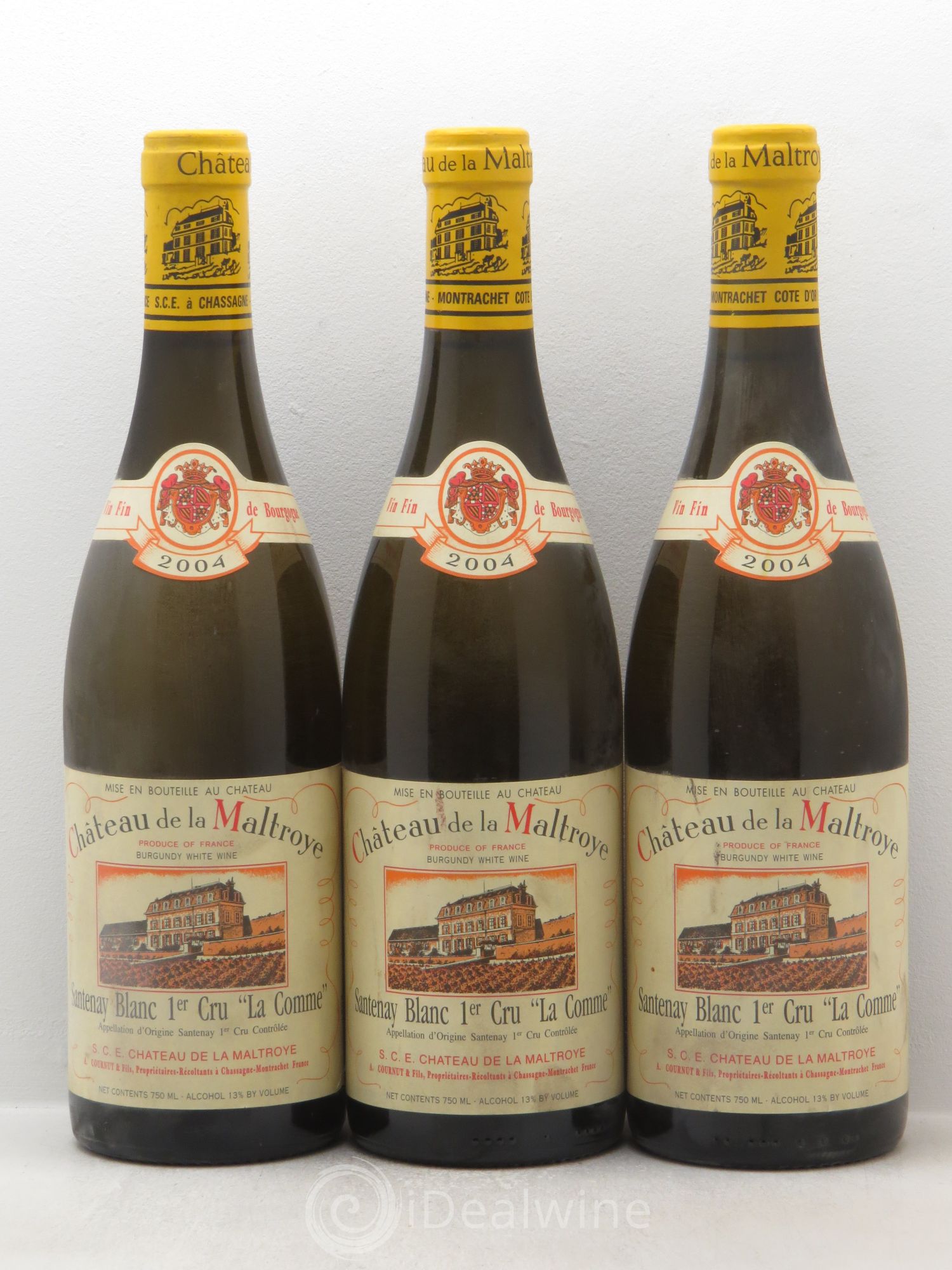 Santenay "la Comme" A.Cornut et Fils 2004 - Posten von 3 Flaschen - 0