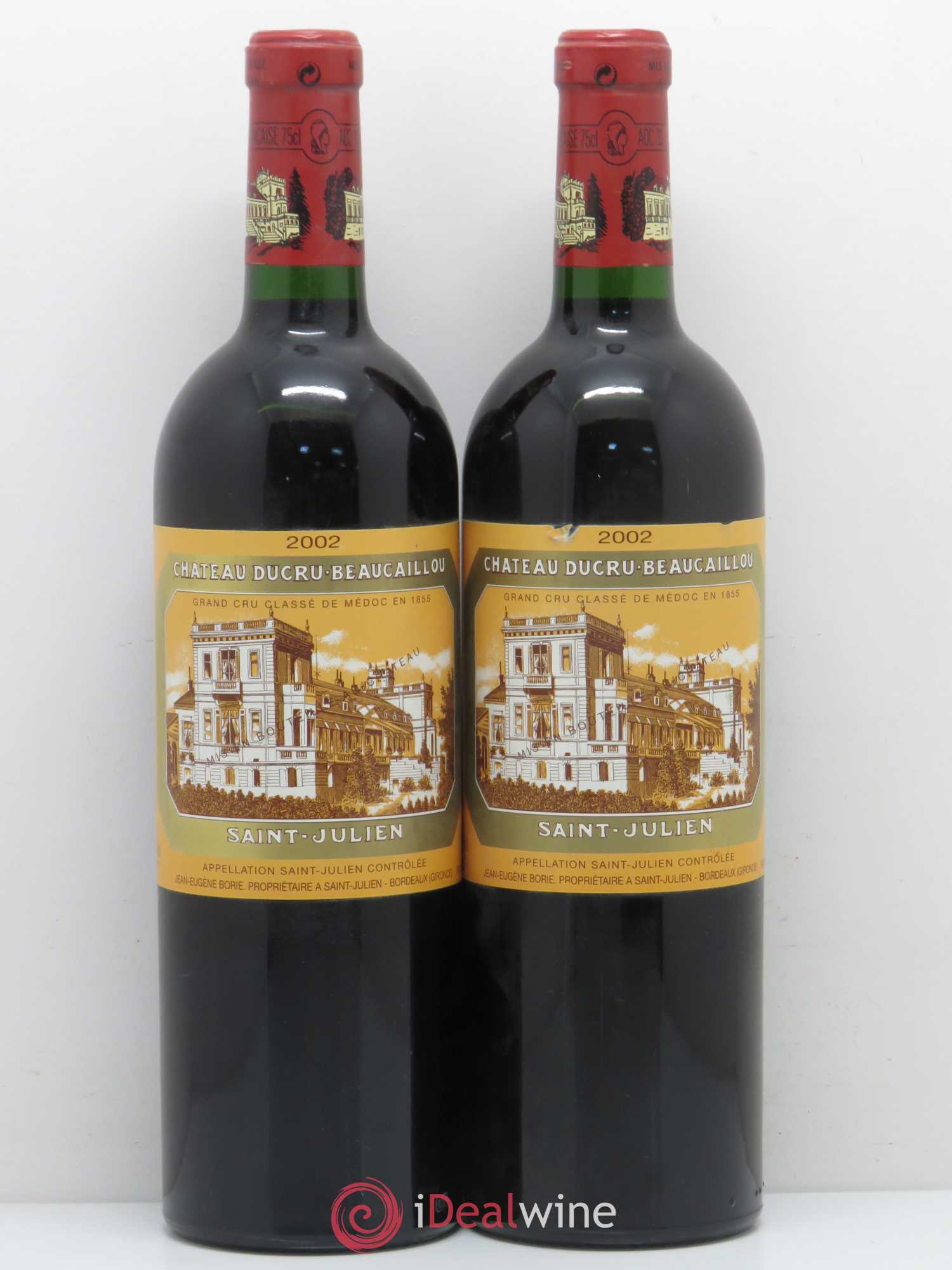 Château Ducru Beaucaillou 2ème Grand Cru Classé 2002 - Lot de 2 bouteilles - 0