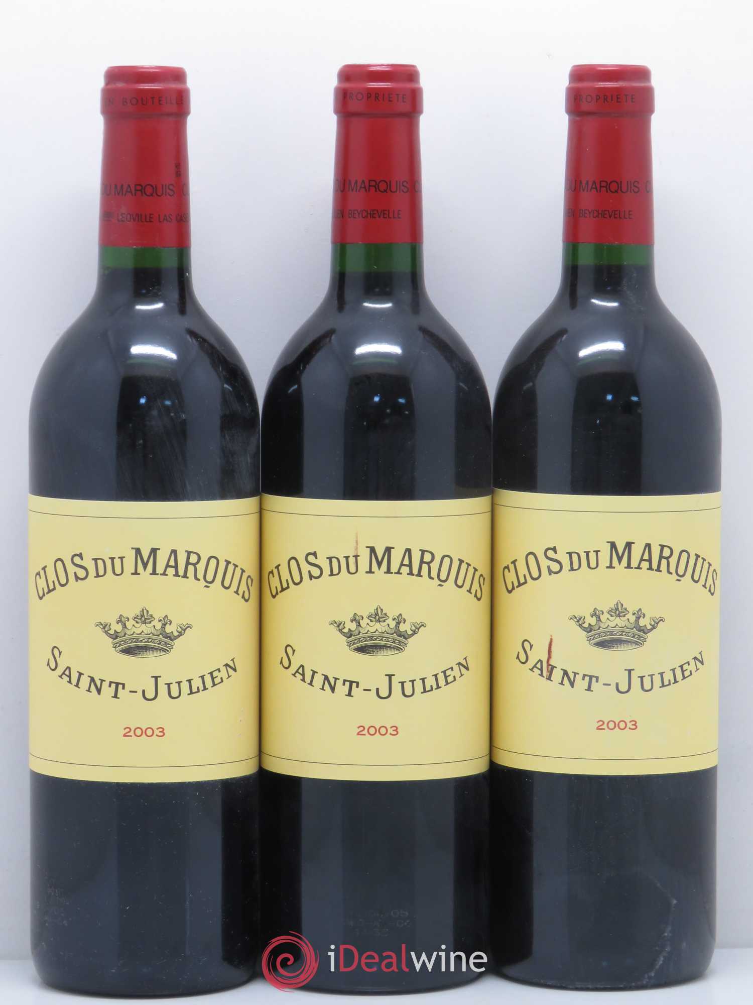 Clos du Marquis 2003 - Lot de 12 bouteilles - 2