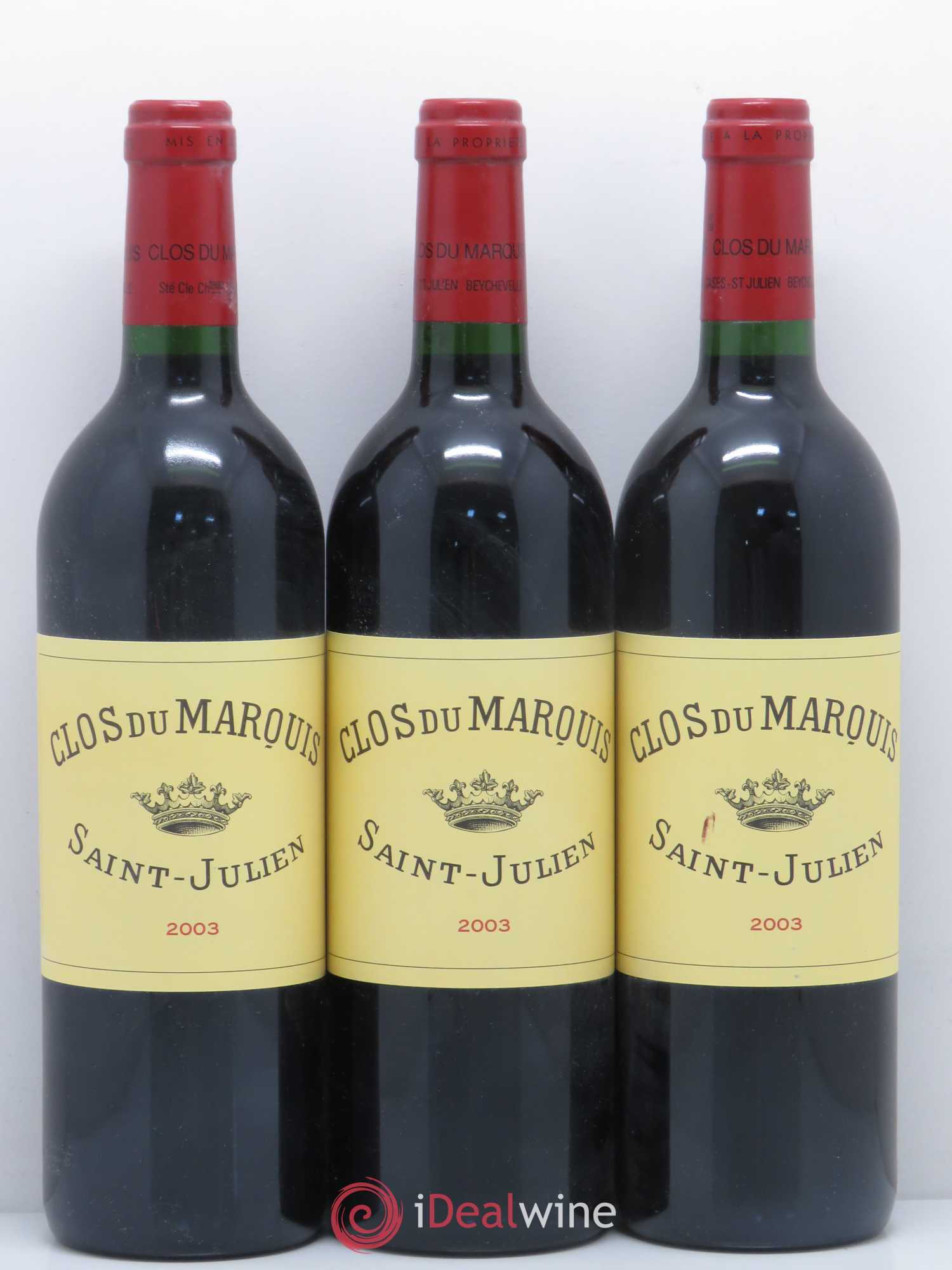 Clos du Marquis 2003 - Lot de 12 bouteilles - 3