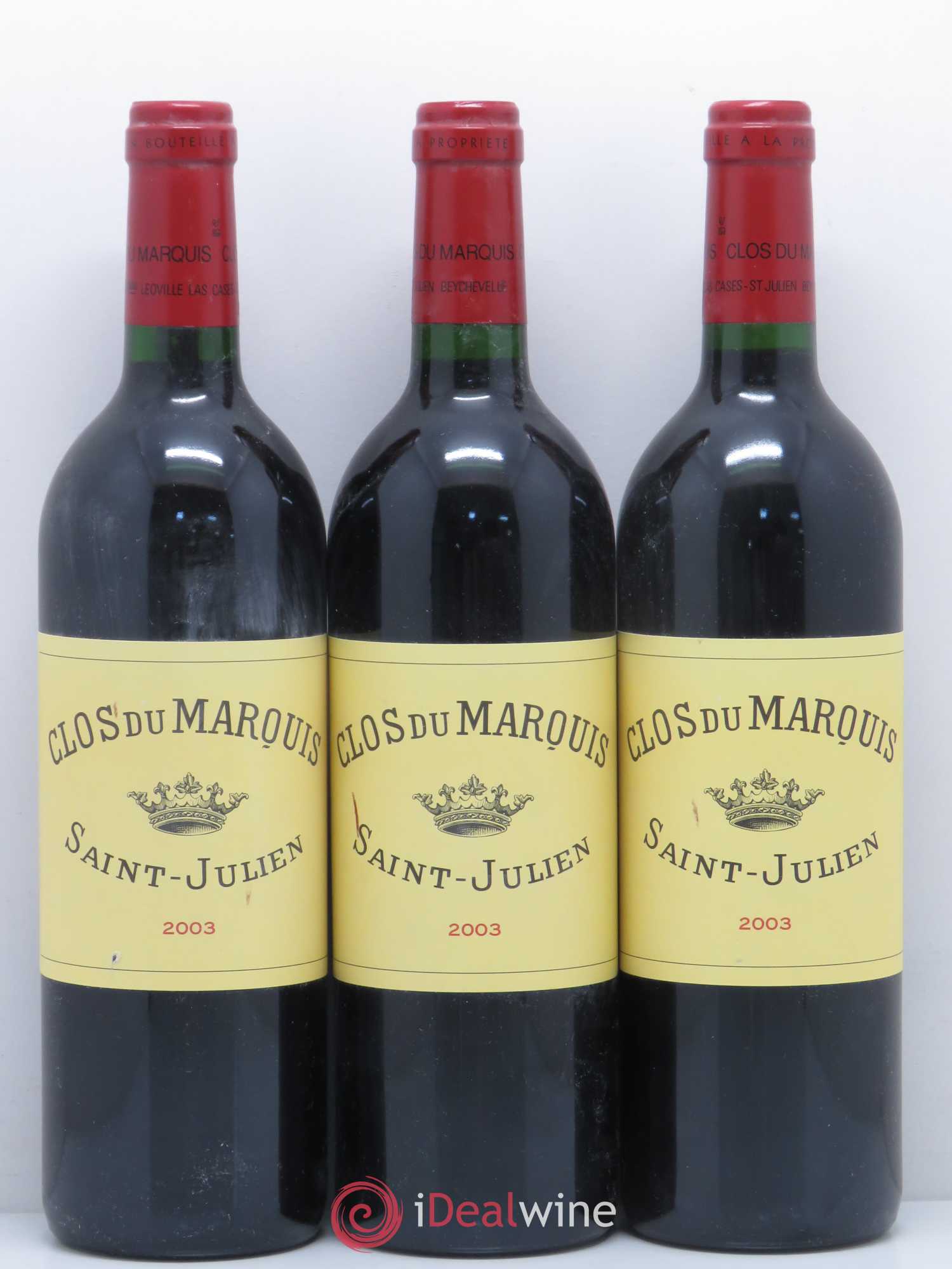 Clos du Marquis 2003 - Lot de 12 bouteilles - 4