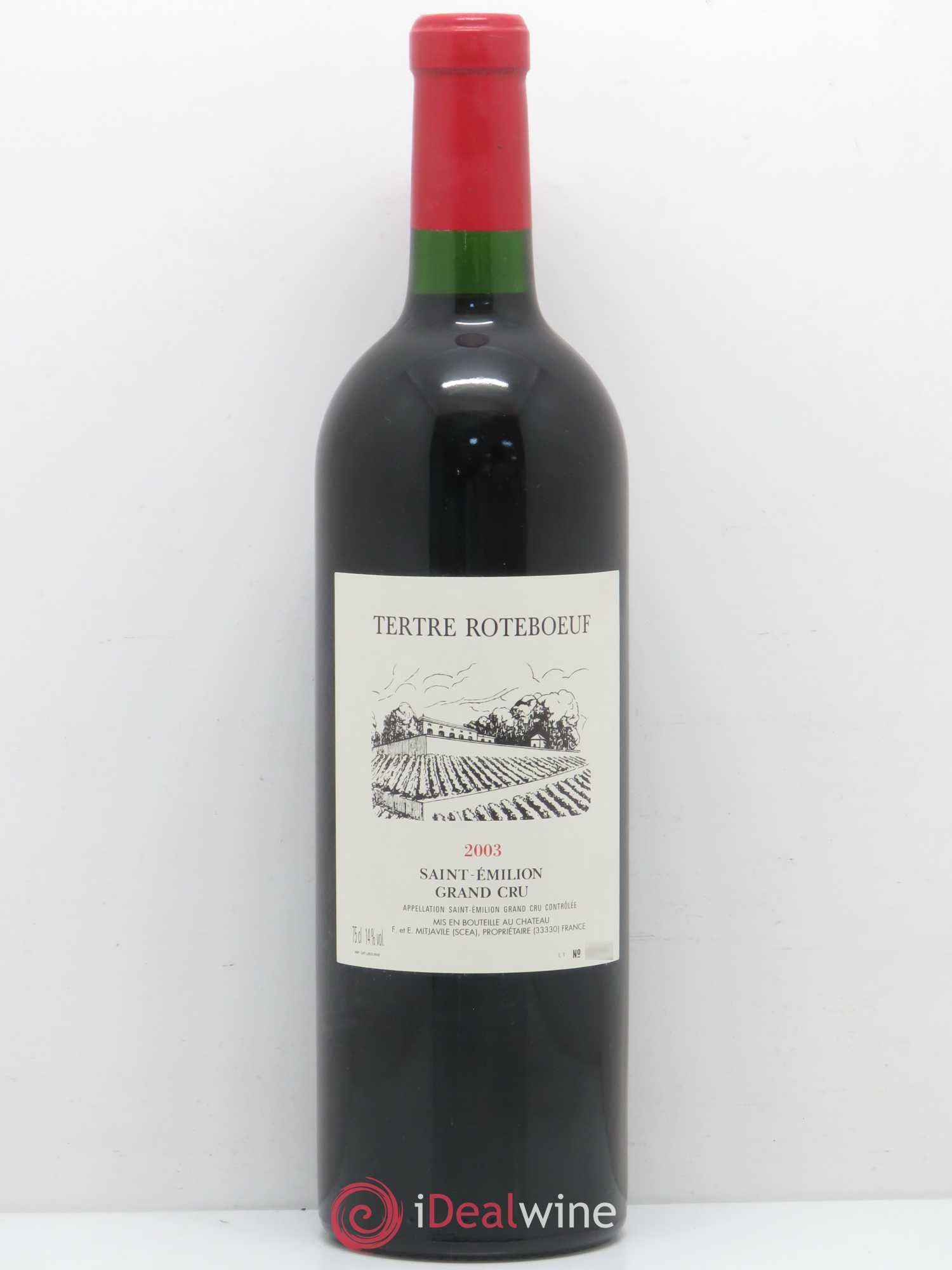 Château Tertre Roteboeuf 2003 - Posten von 1 Flasche - 0