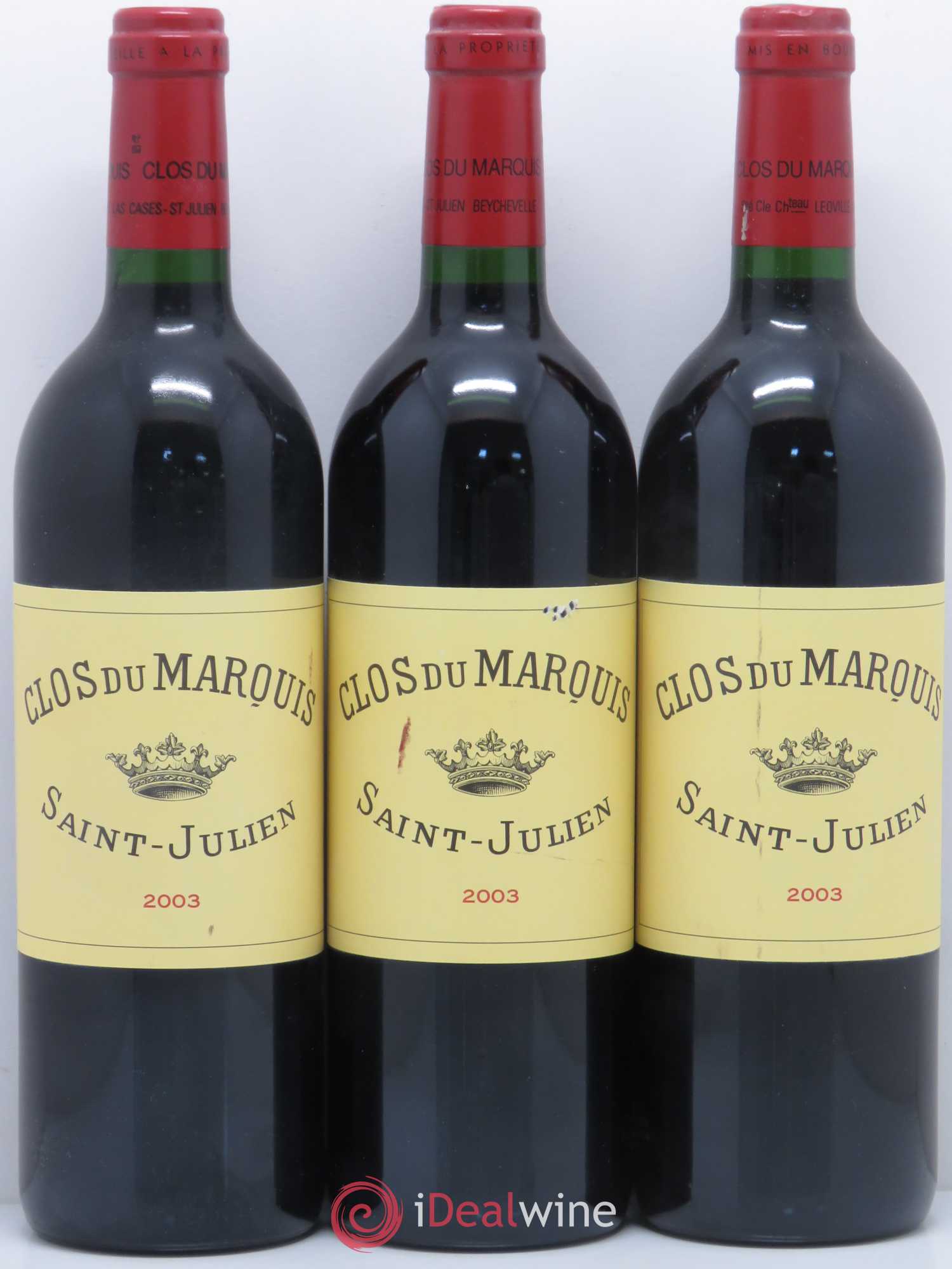 Clos du Marquis 2003 - Lot de 6 bouteilles - 1
