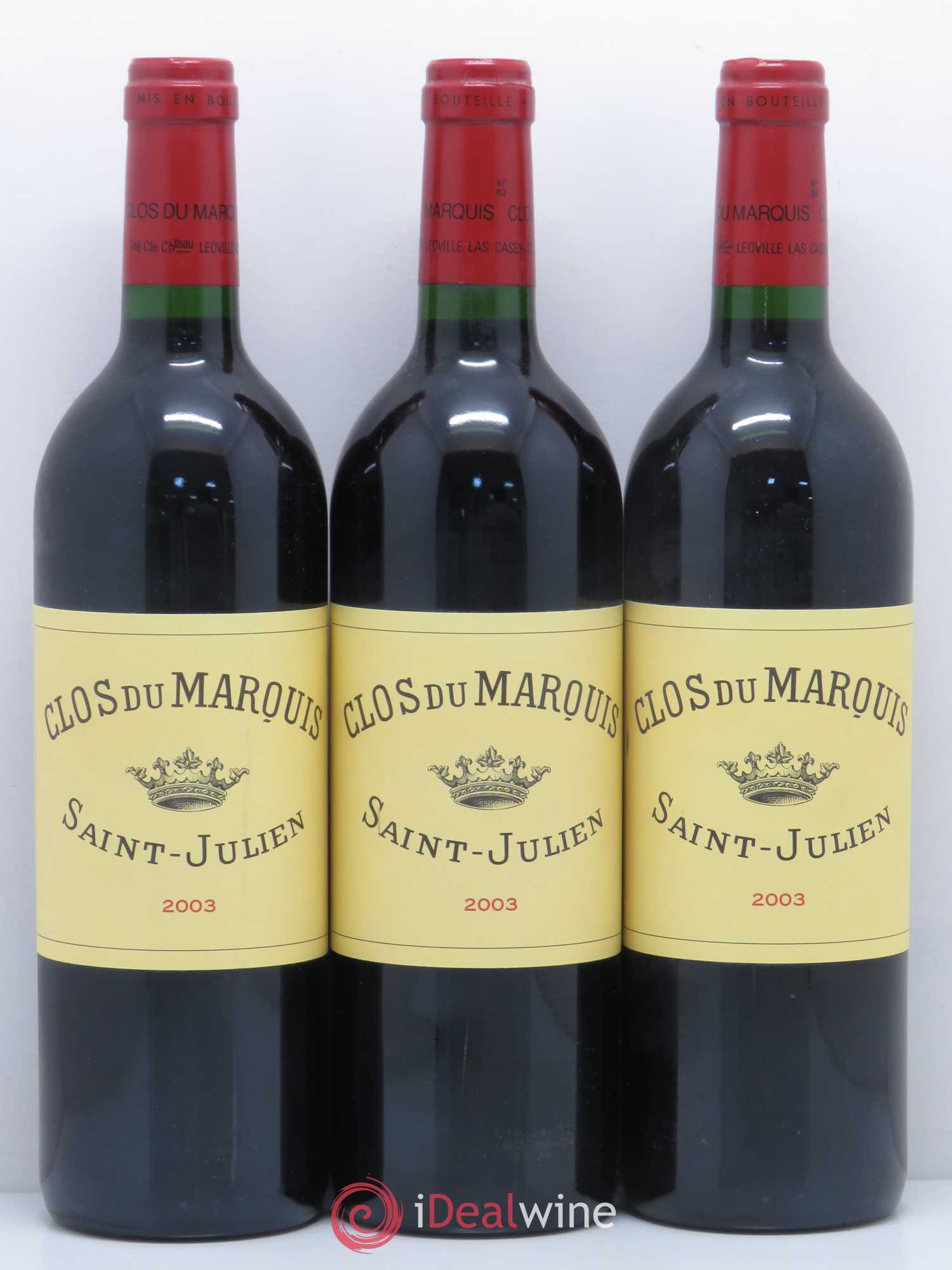 Clos du Marquis 2003 - Lot de 6 bouteilles - 2