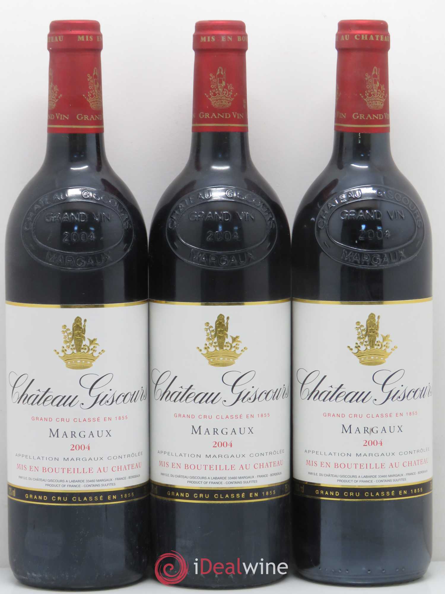 Château Giscours 3ème Grand Cru Classé 2004 - Lot de 6 bouteilles - 1