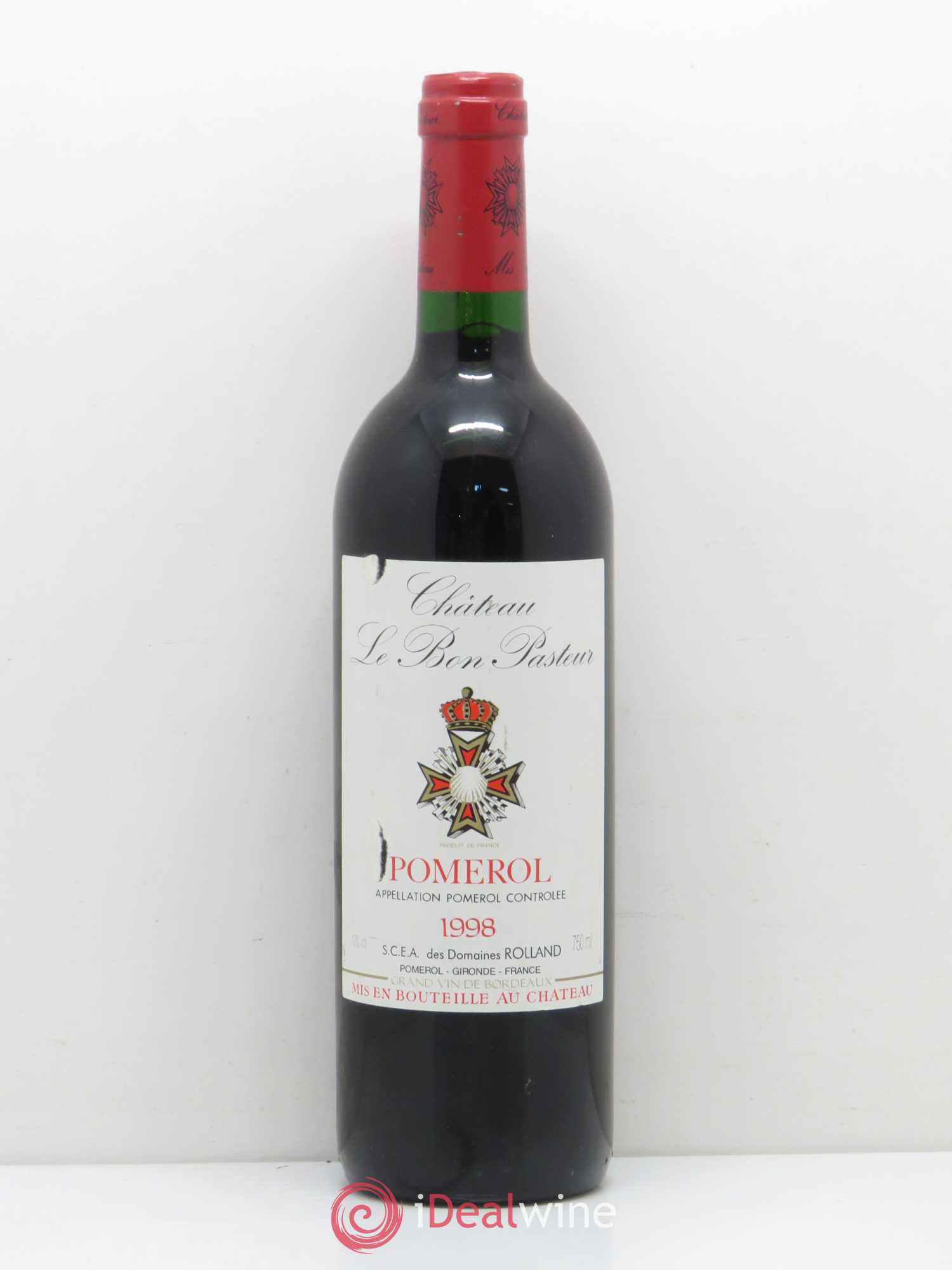 Château le Bon Pasteur 1998 - Lot de 1 bouteille - 0