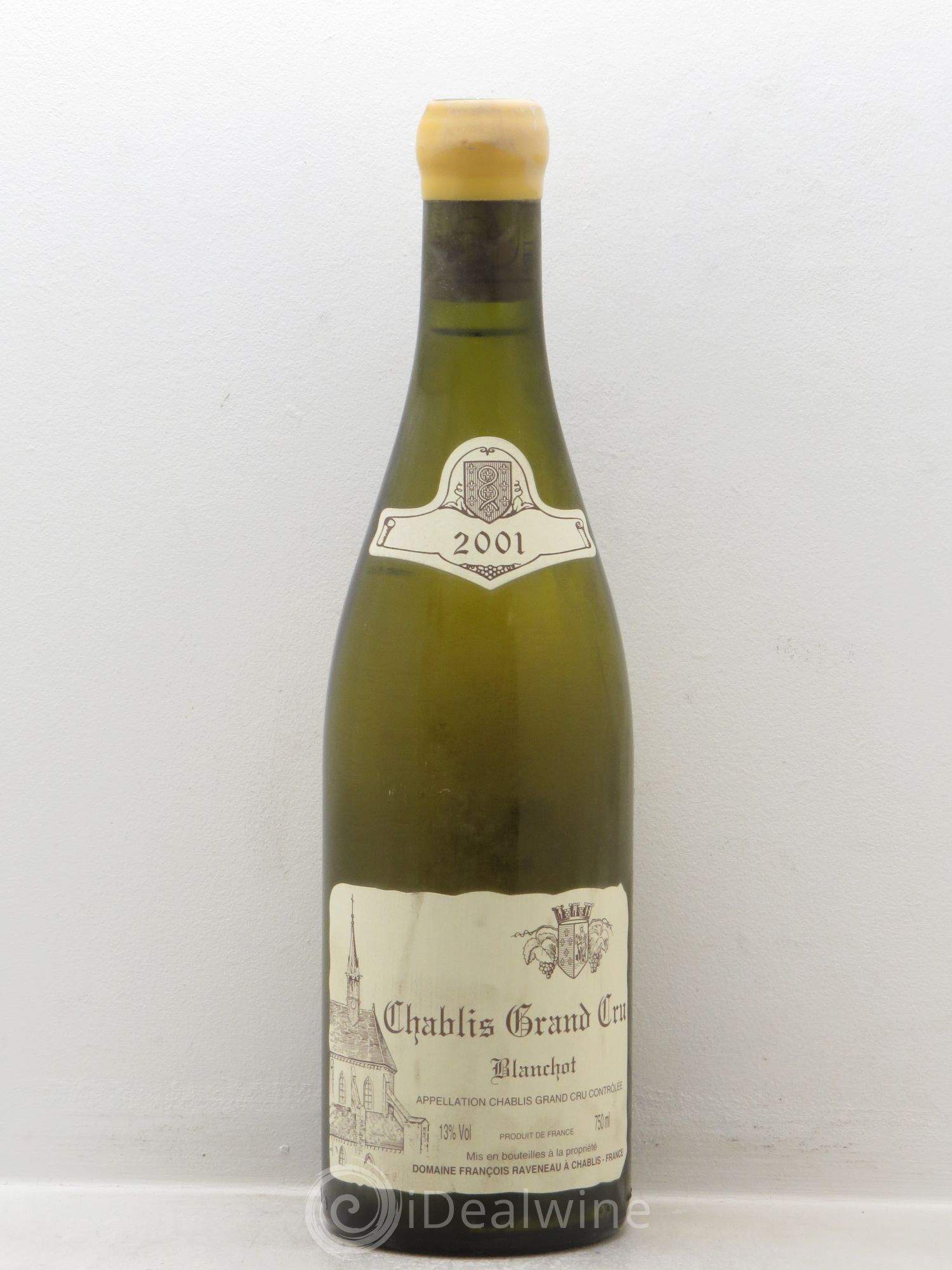 Chablis Grand Cru Blanchot Raveneau (Domaine) 2001 - Lot de 6 bouteilles - 0