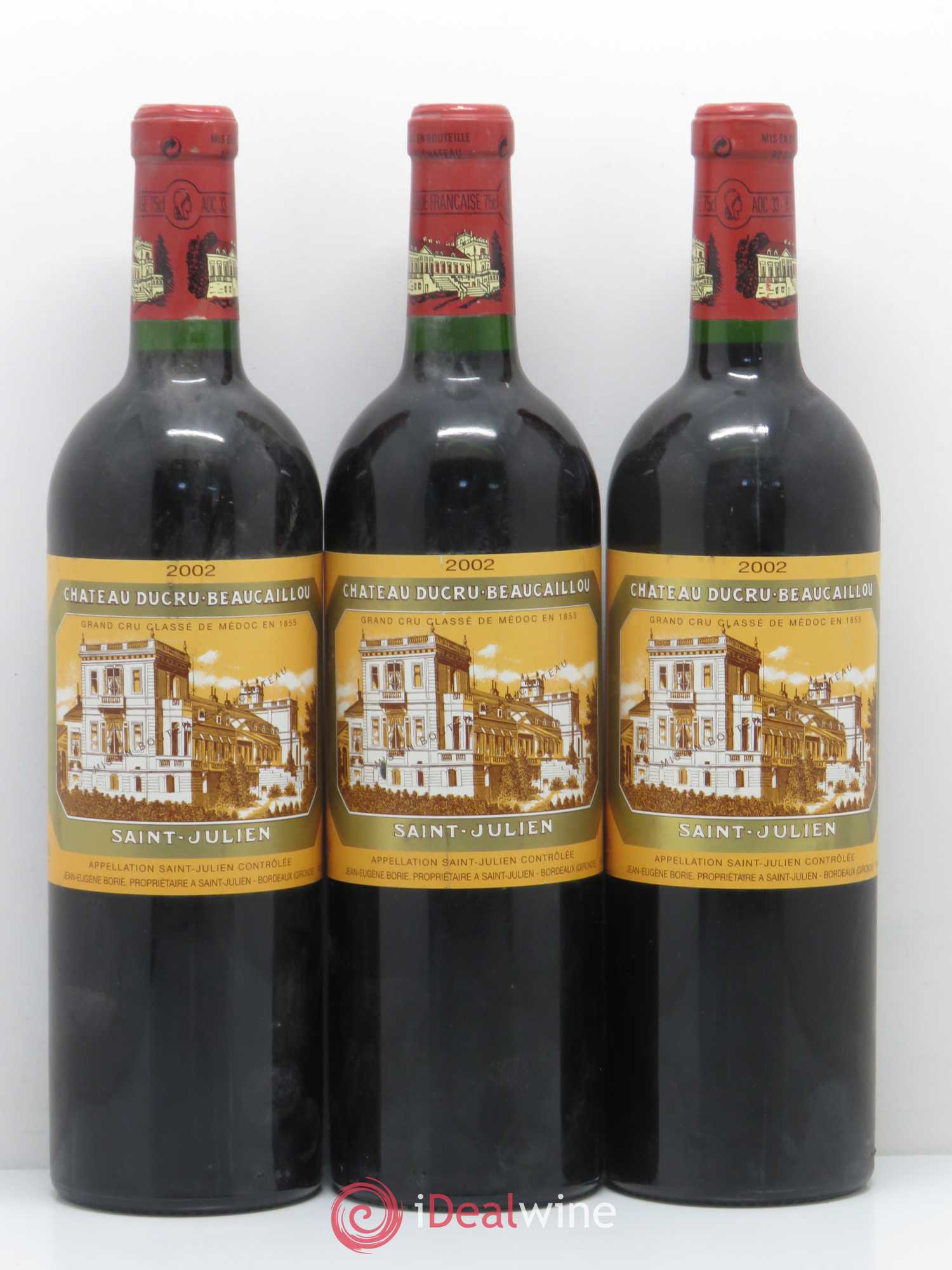 Château Ducru Beaucaillou 2ème Grand Cru Classé 2002 - Lot de 12 bouteilles - 1