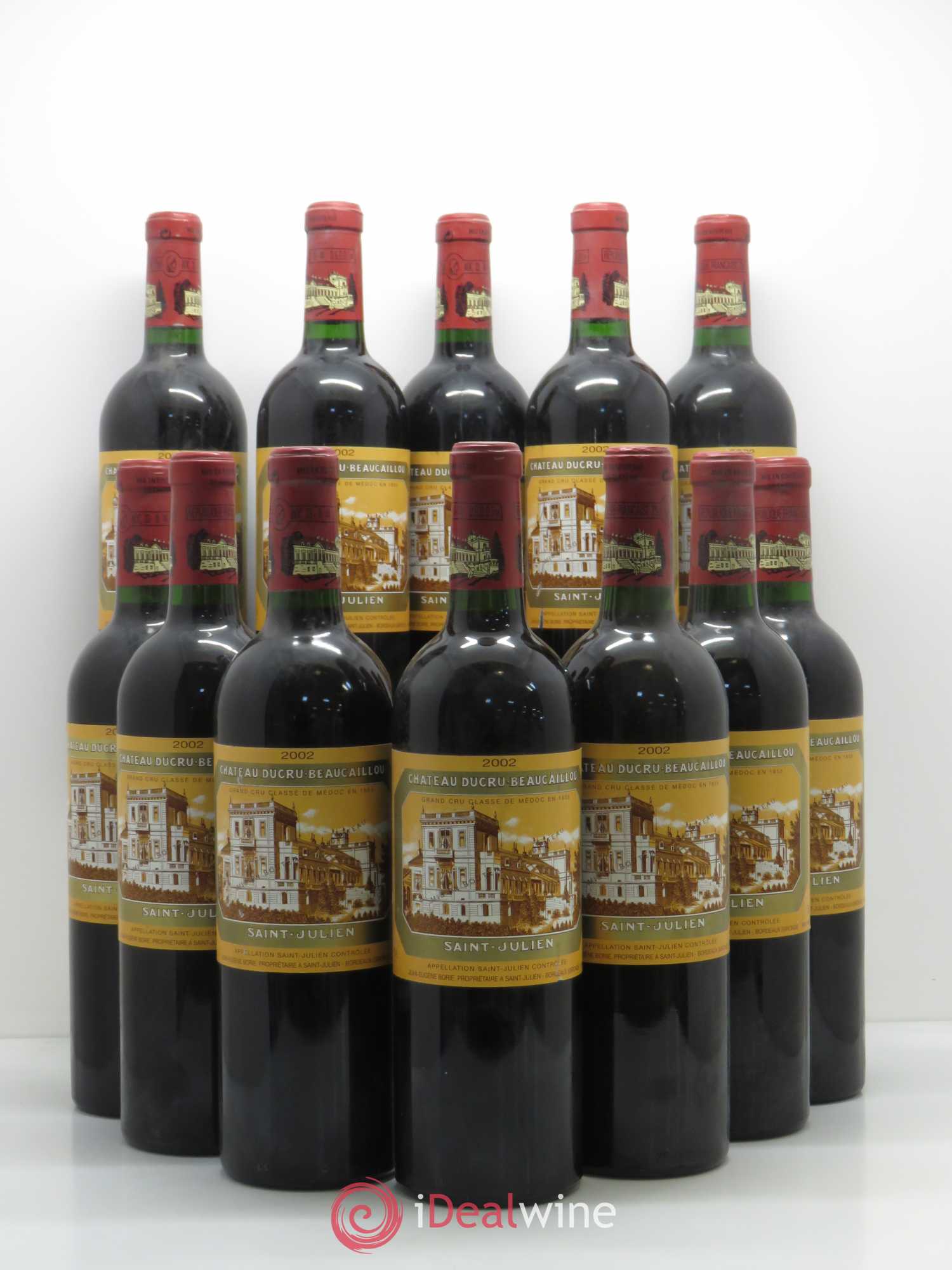 Château Ducru Beaucaillou 2ème Grand Cru Classé 2002 - Lot de 12 bouteilles - 0