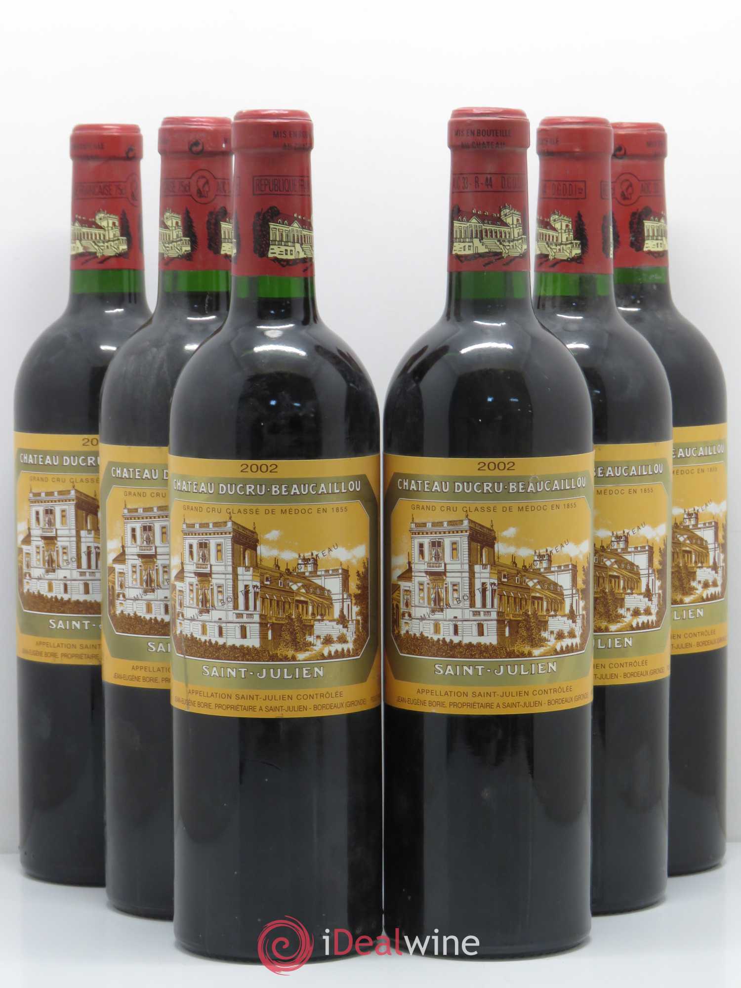 Château Ducru Beaucaillou 2ème Grand Cru Classé 2002 - Lot de 6 bouteilles - 0