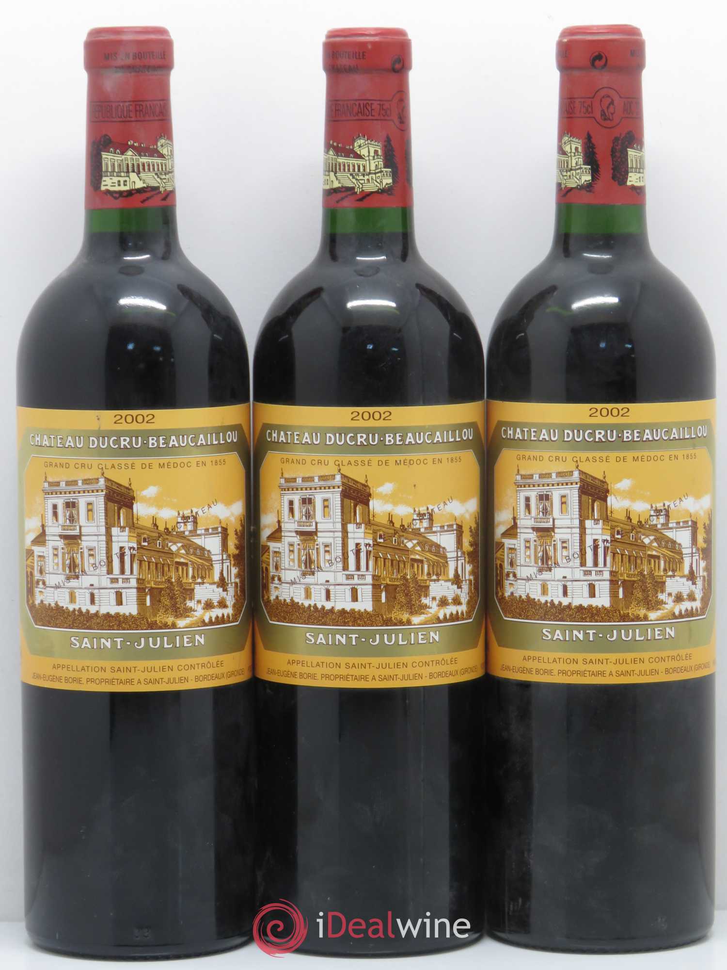 Château Ducru Beaucaillou 2ème Grand Cru Classé 2002 - Lot de 6 bouteilles - 1