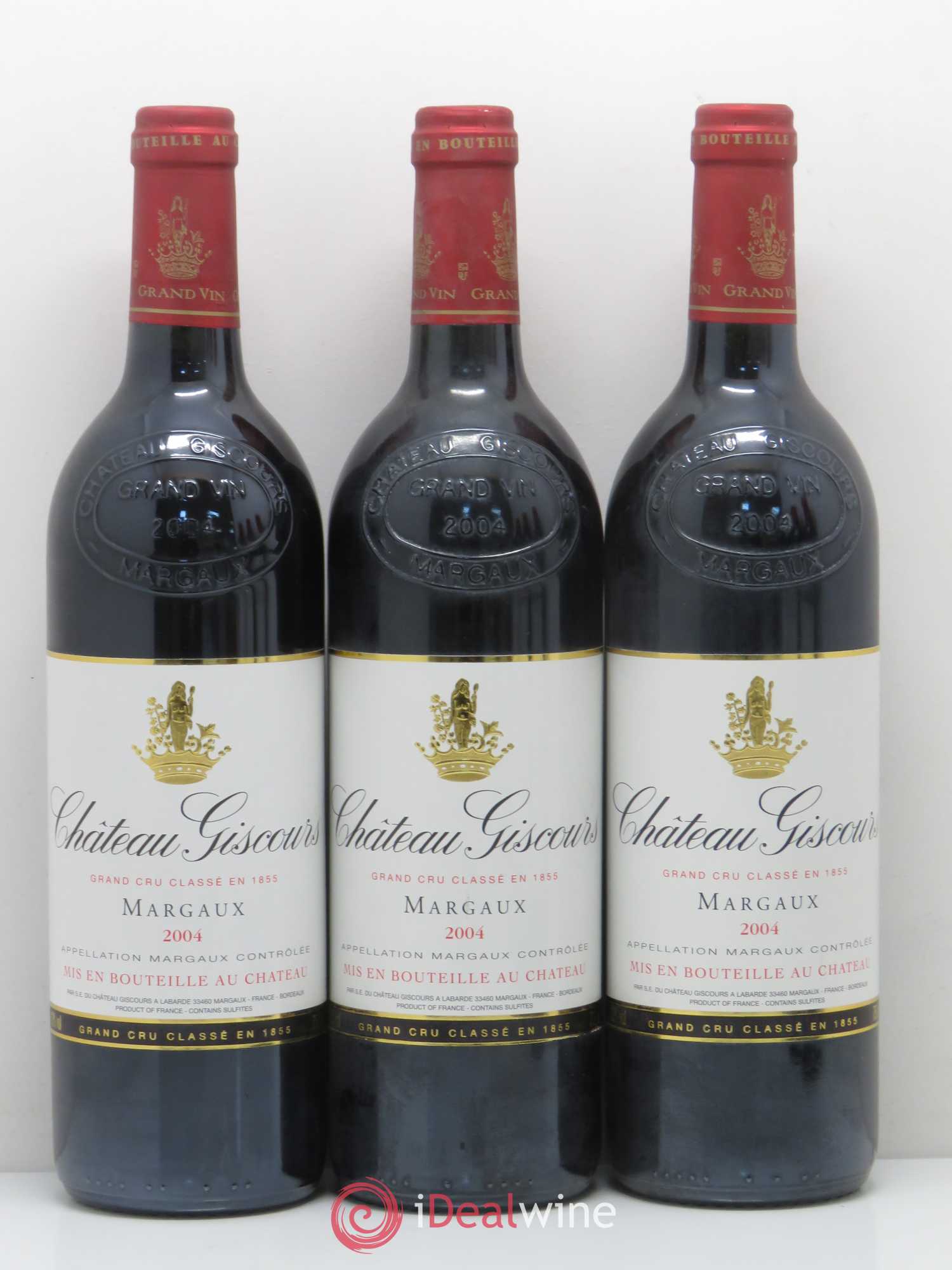 Château Giscours 3ème Grand Cru Classé 2004 - Lot de 12 bouteilles - 1